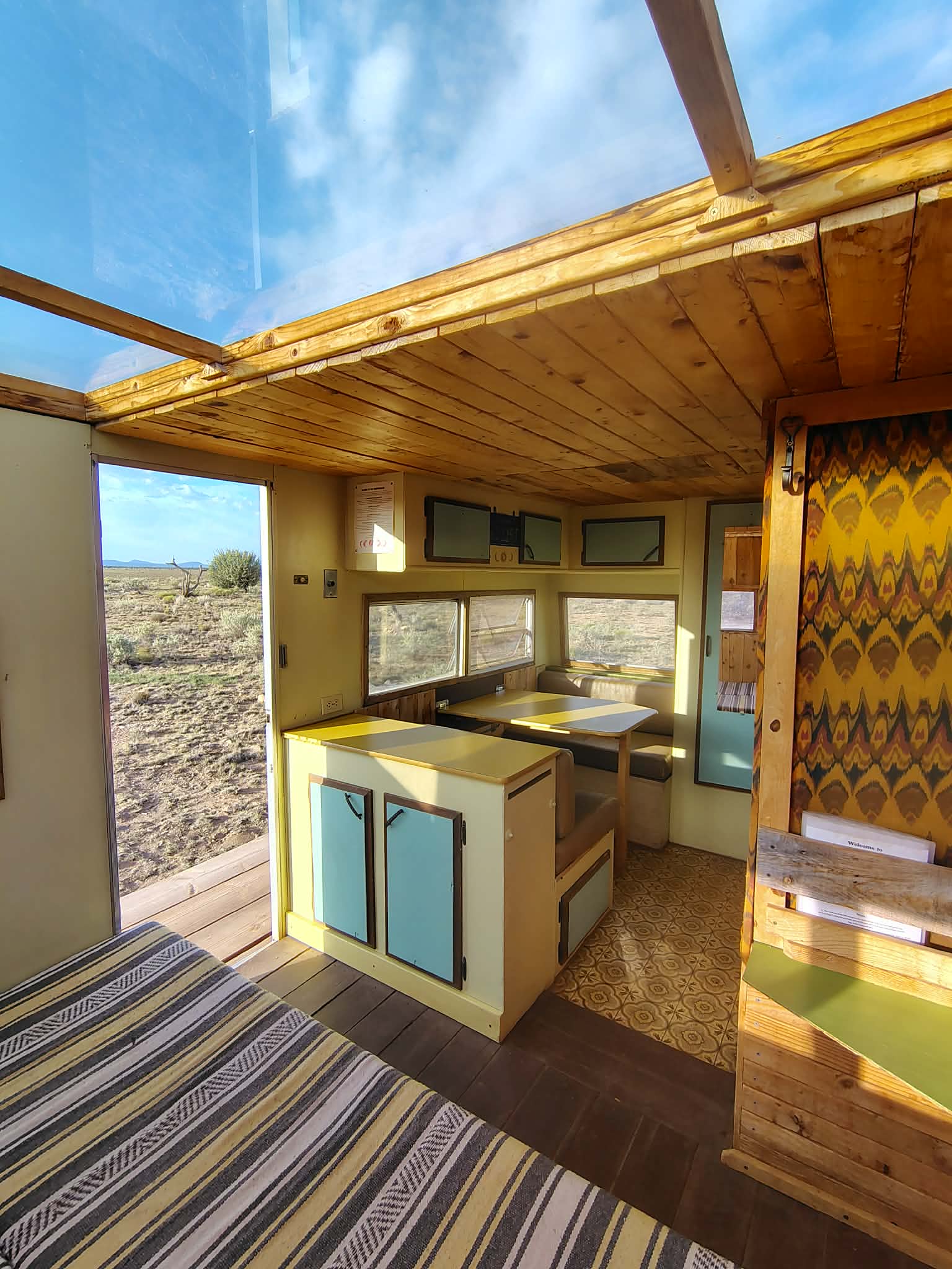 Glass Ceiling Stargazing Camper - The Moontrimmer