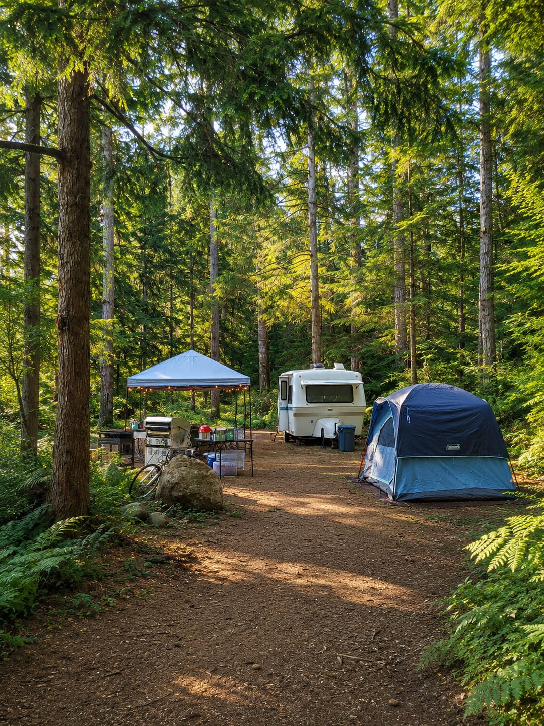 You never know who might wander by. Deer, birds, and plenty of peaceful moments are all part of the experience.