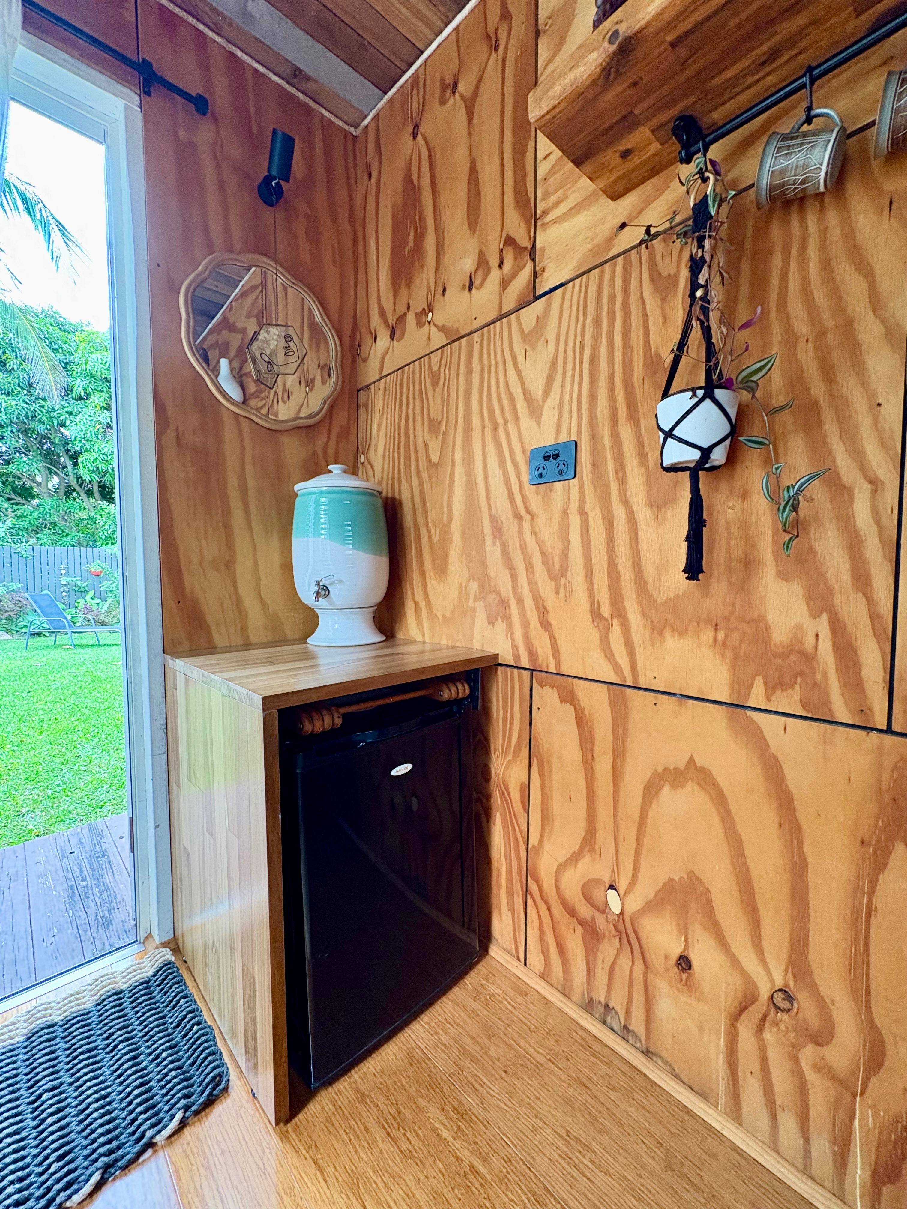 Bespoke Upcycled Cabin in Tropical Paradise