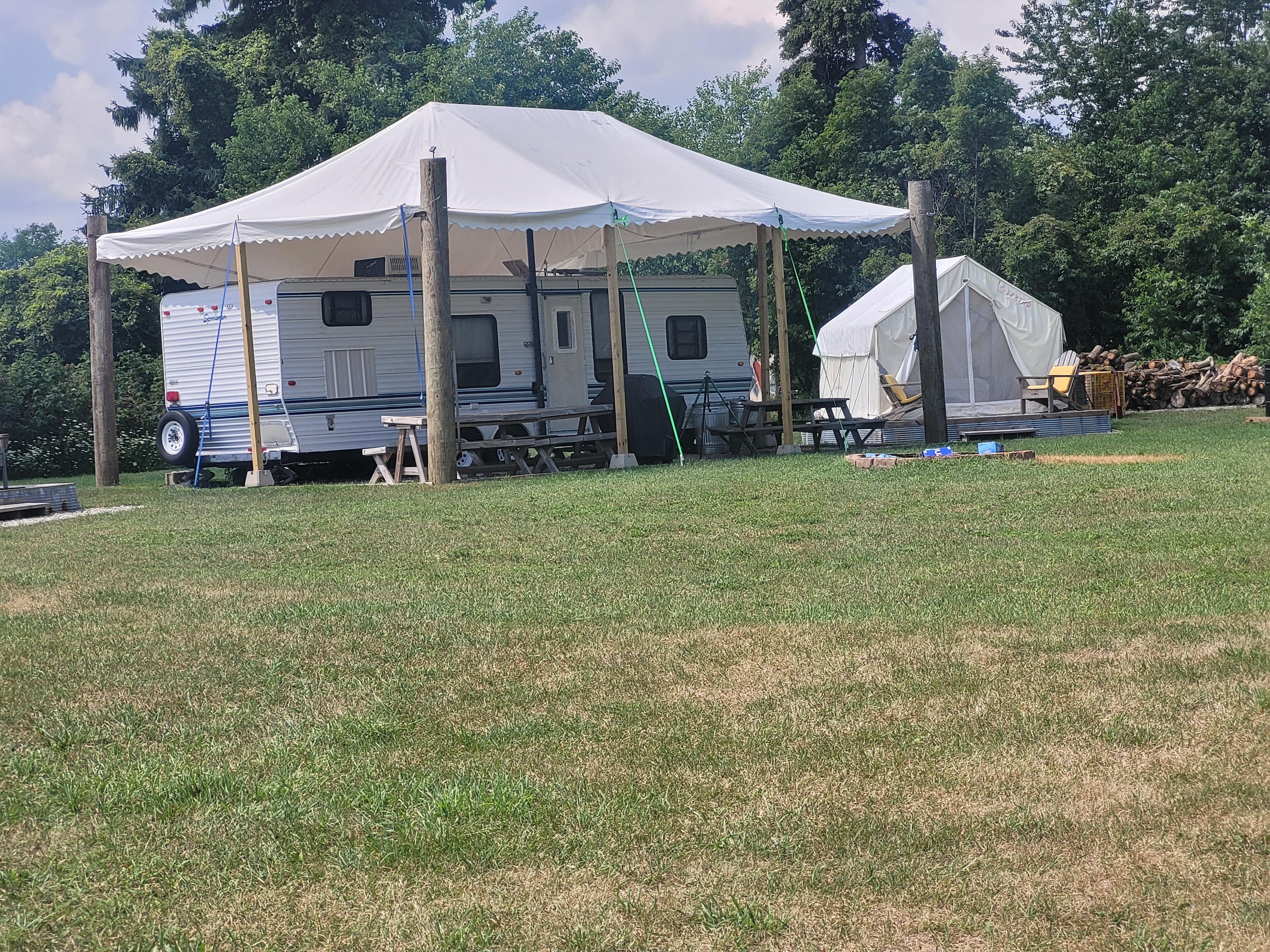Cozy Tentr is located on the right side of this picture