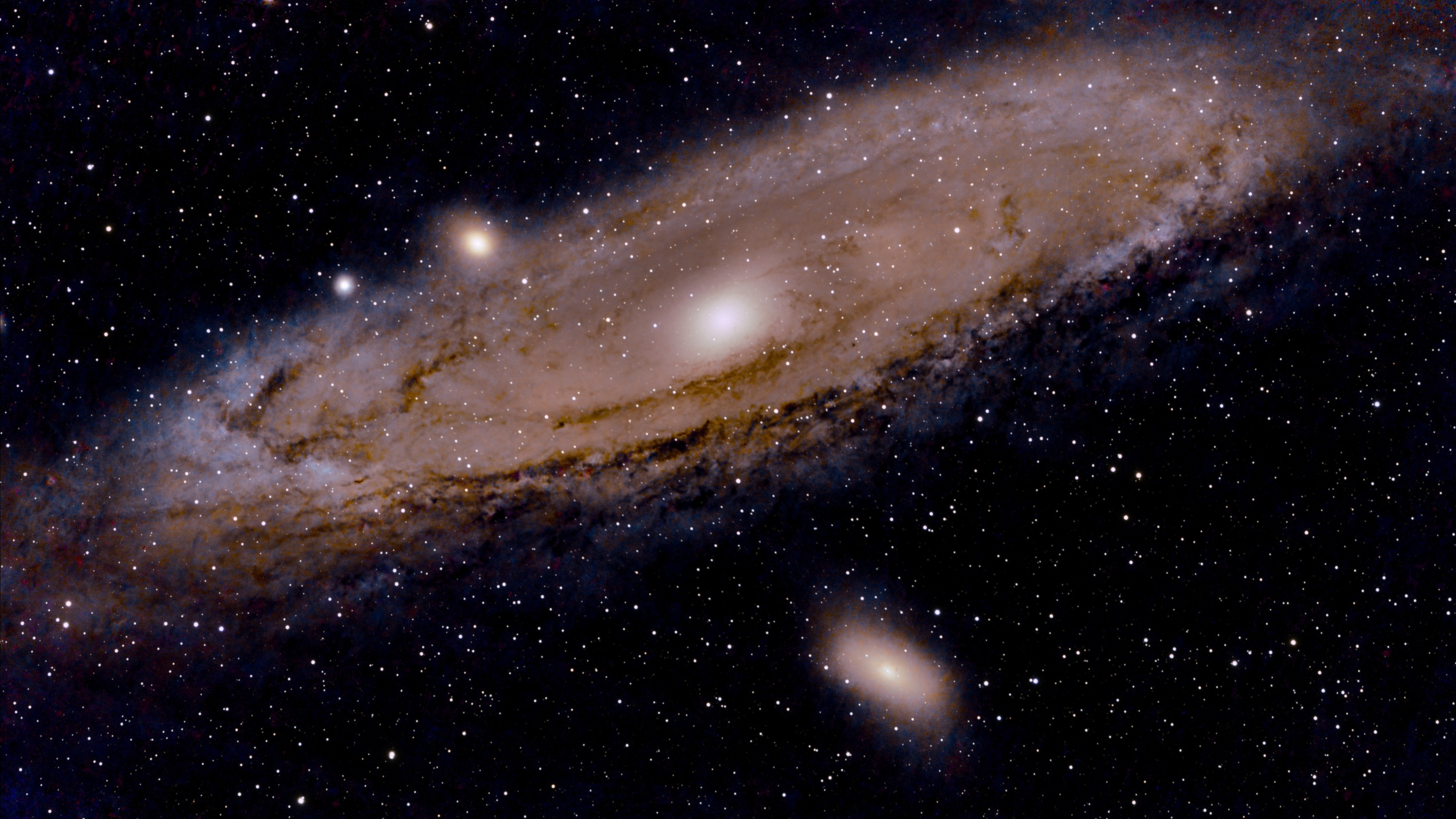 Andromeda Galaxy after processing (5 hours light collection)