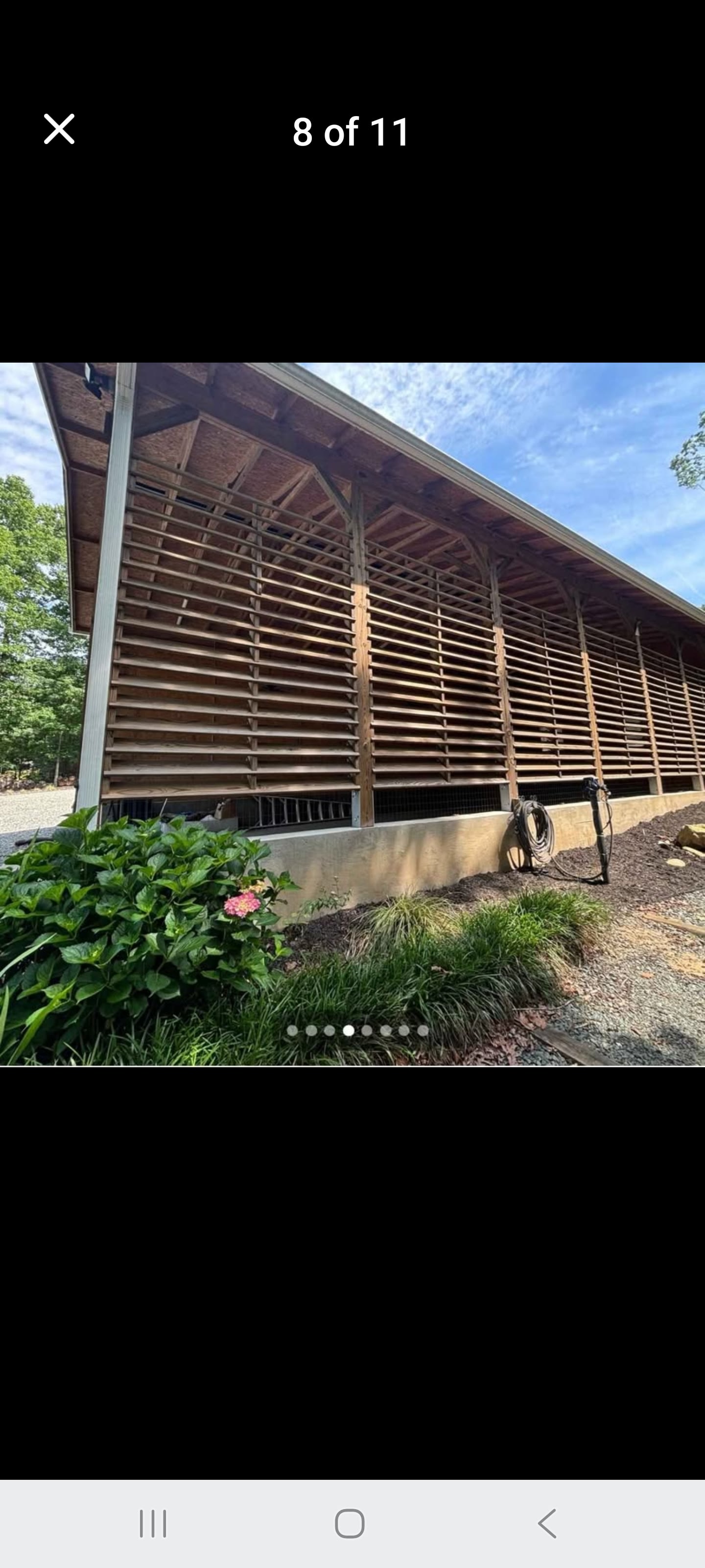 Covered Pavillion RV Space