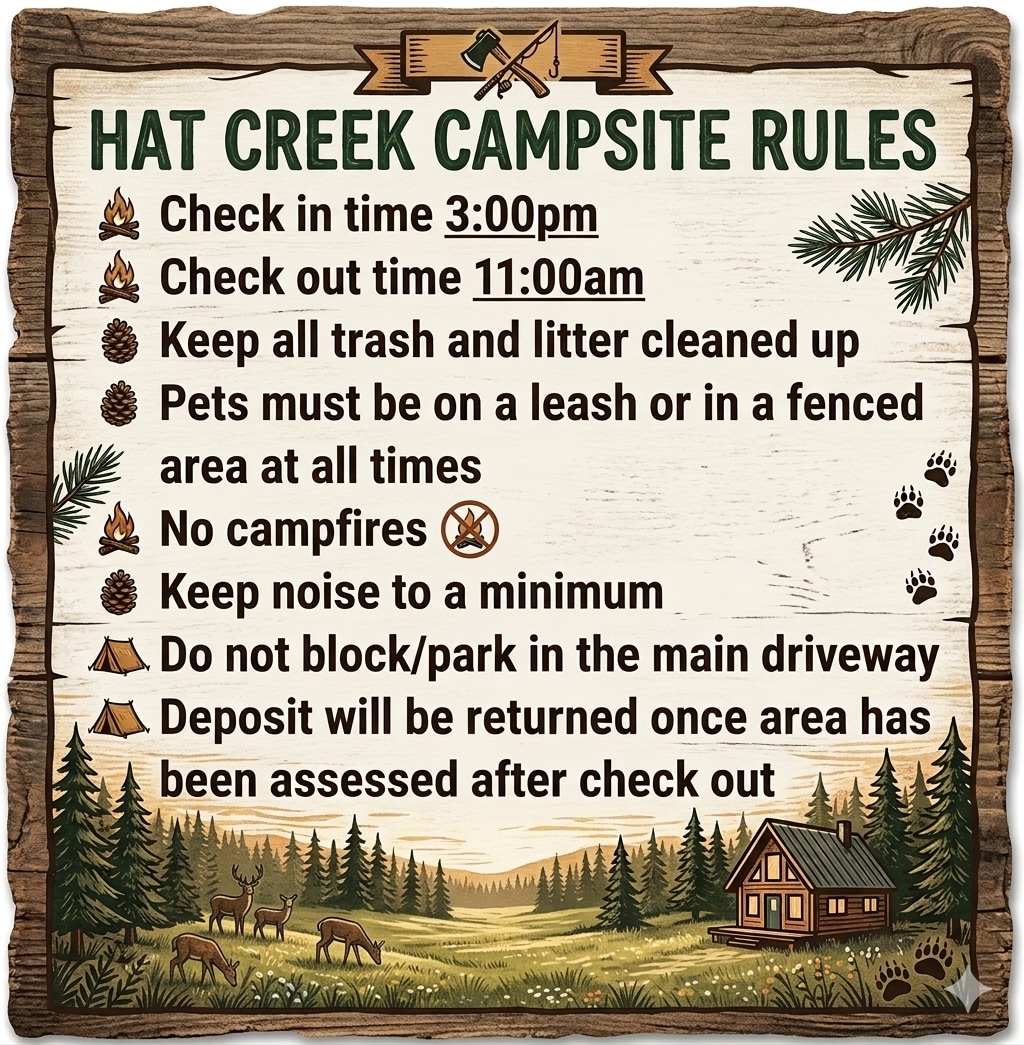 Hat Creek Cabins and RV