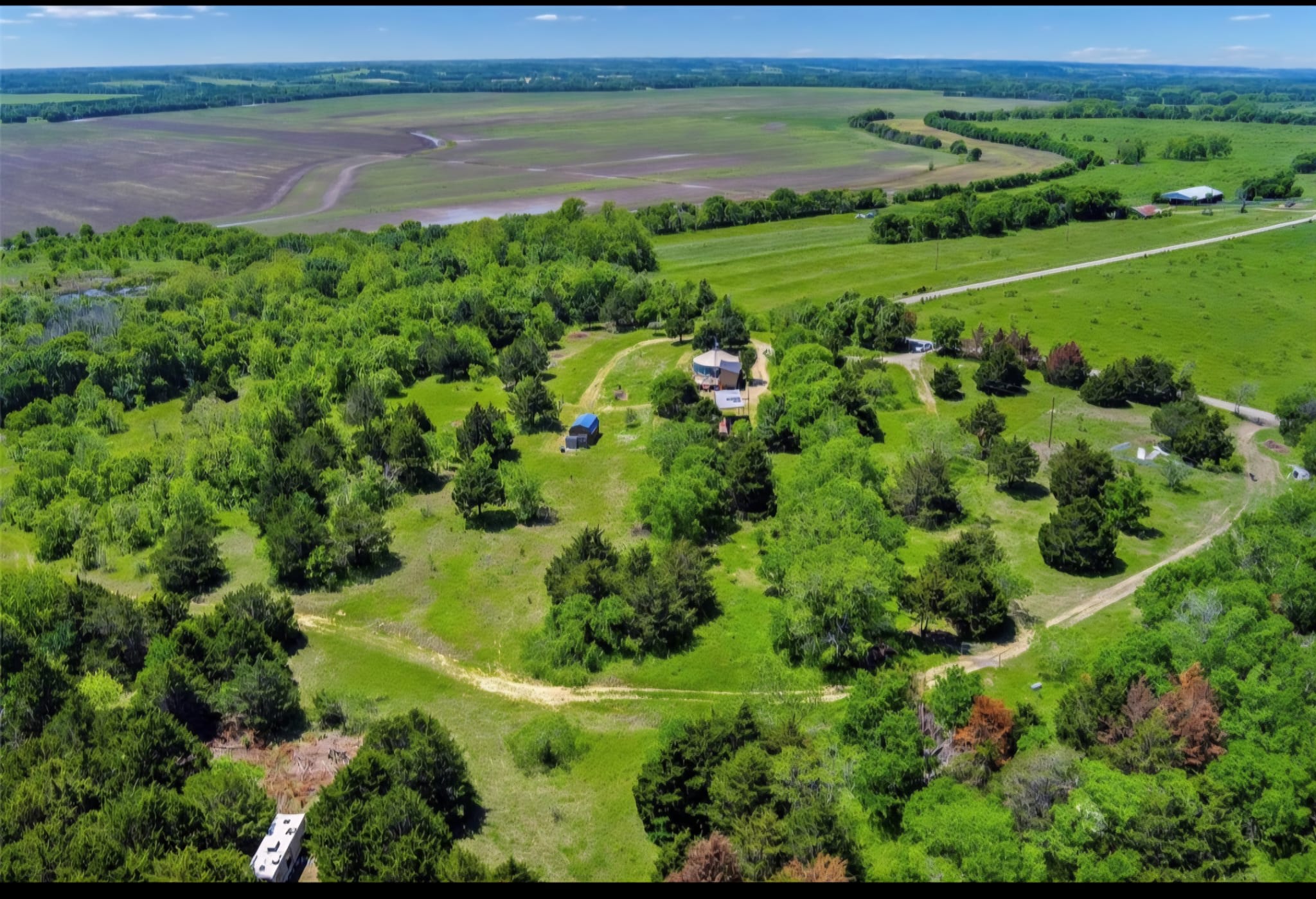 Bluebonnet Prairie Yurt Retreat