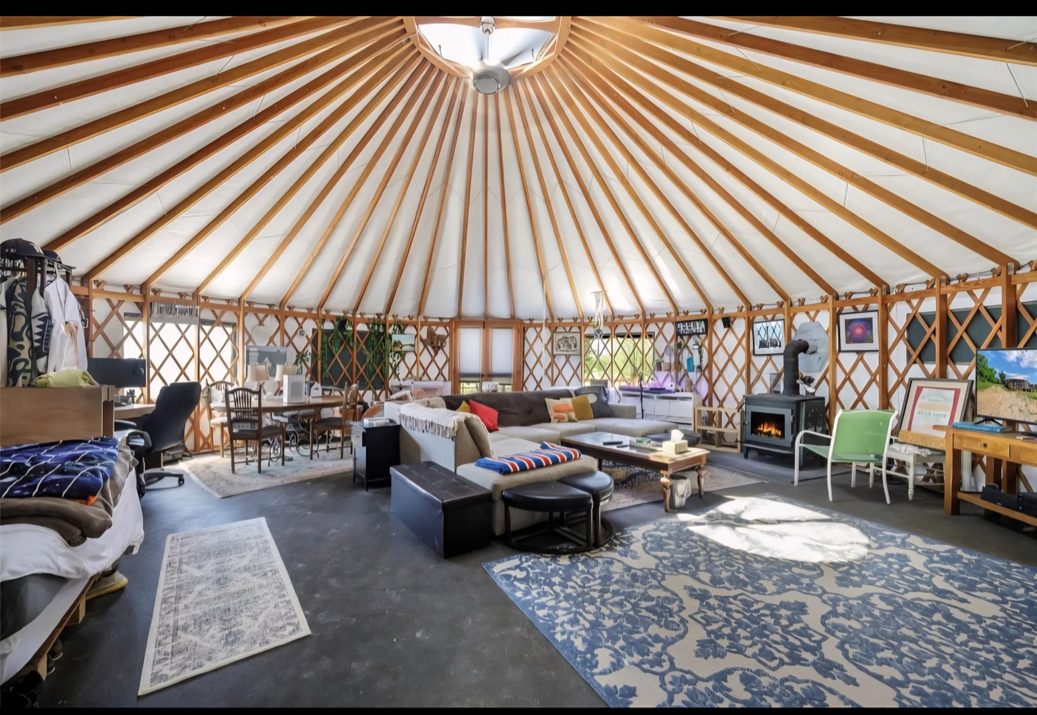 Bluebonnet Prairie Yurt Retreat