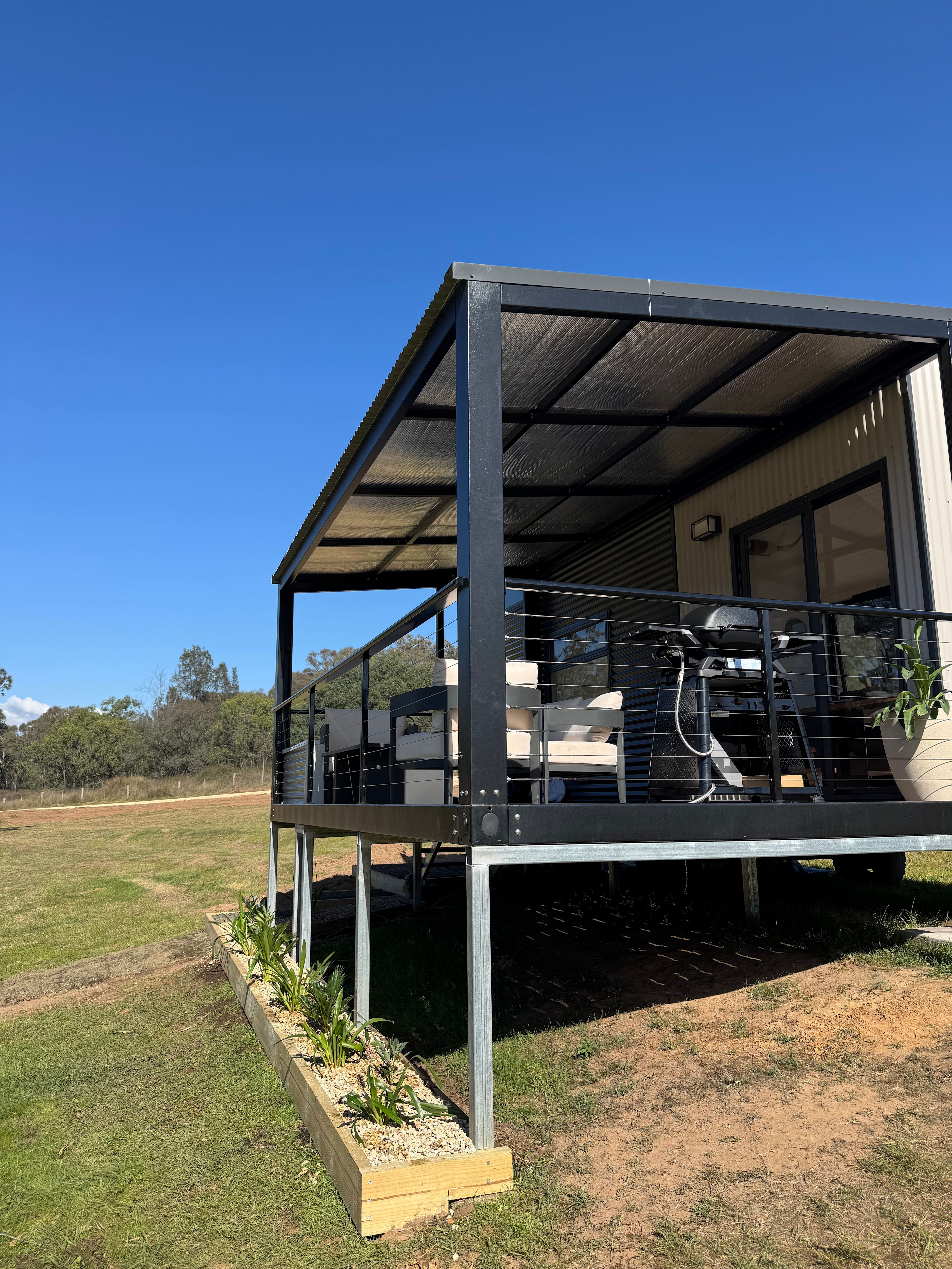 Toby’s Creekside Tiny Home at Loders Hill
