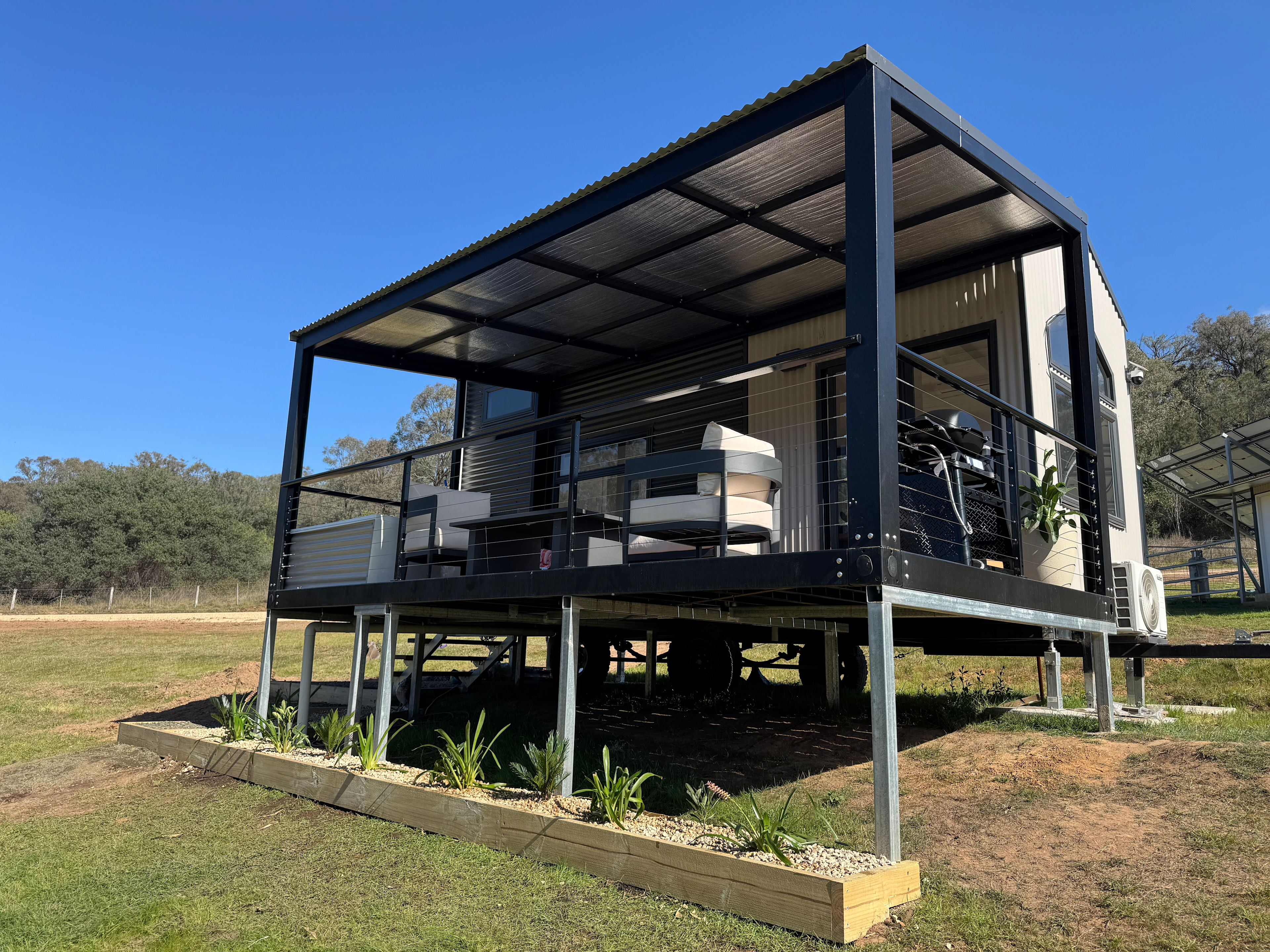 Toby’s Creekside Tiny Home at Loders Hill