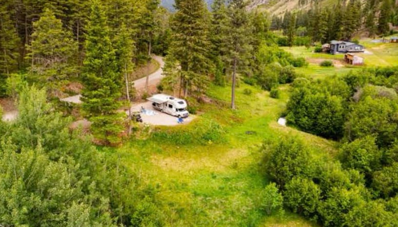 Clinton MT Peaceful Mountain View RV Pad: Electric & Water Hookups, Blue-Ribbon Trout Fishing, Prime Hunting Region