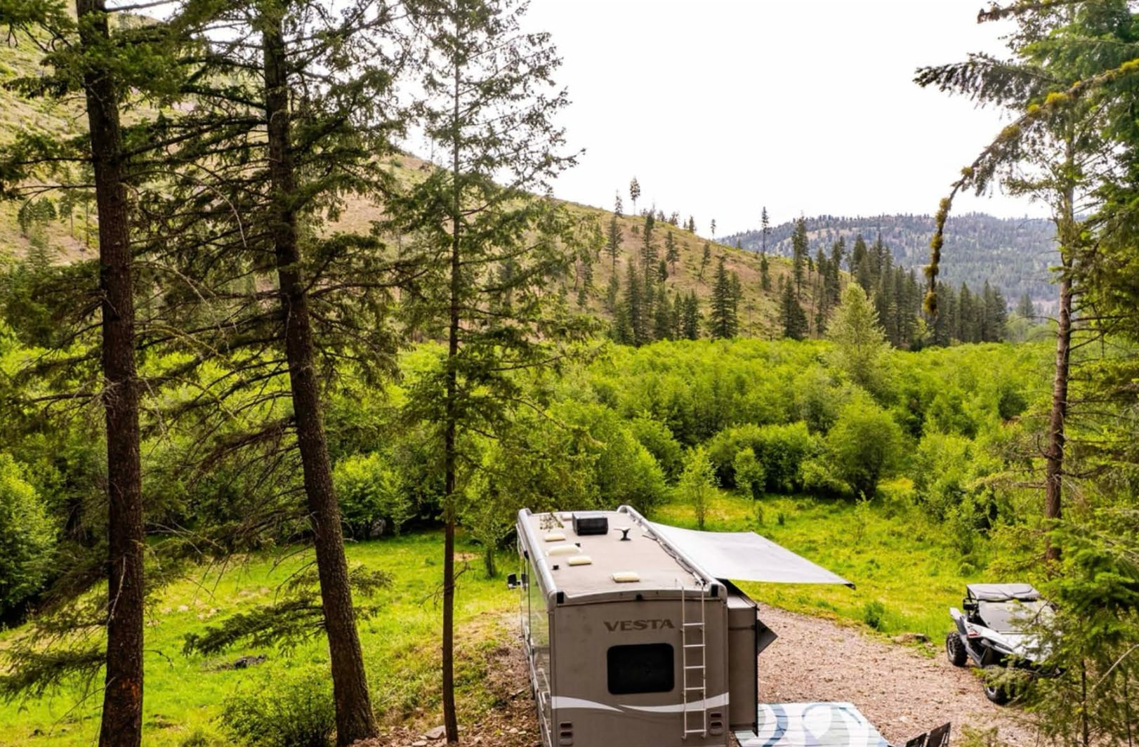 Clinton MT Peaceful Mountain View RV Pad: Electric & Water Hookups, Blue-Ribbon Trout Fishing, Prime Hunting Region