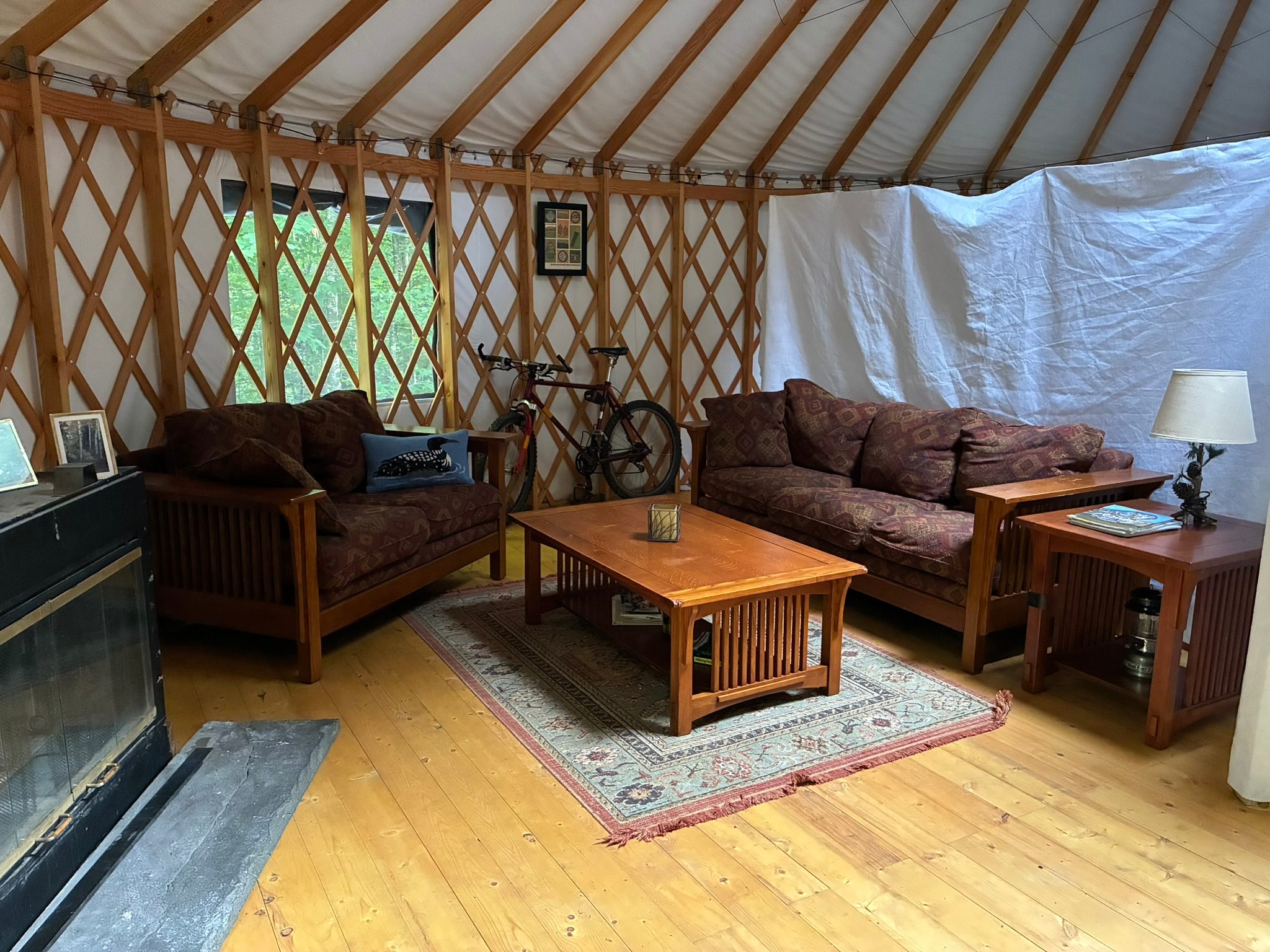#YurtKiddingMe at Solstice Cove