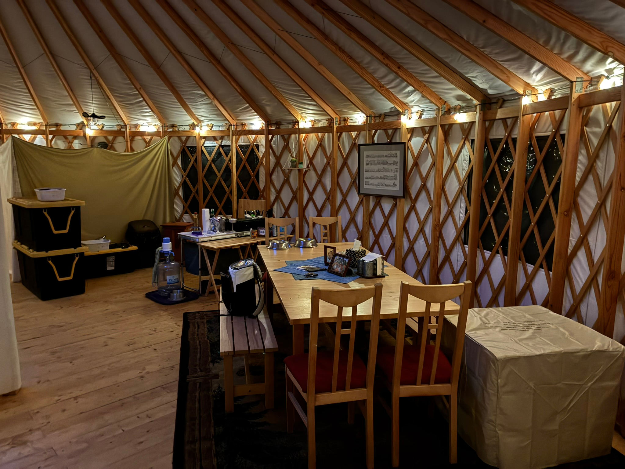 #YurtKiddingMe at Solstice Cove