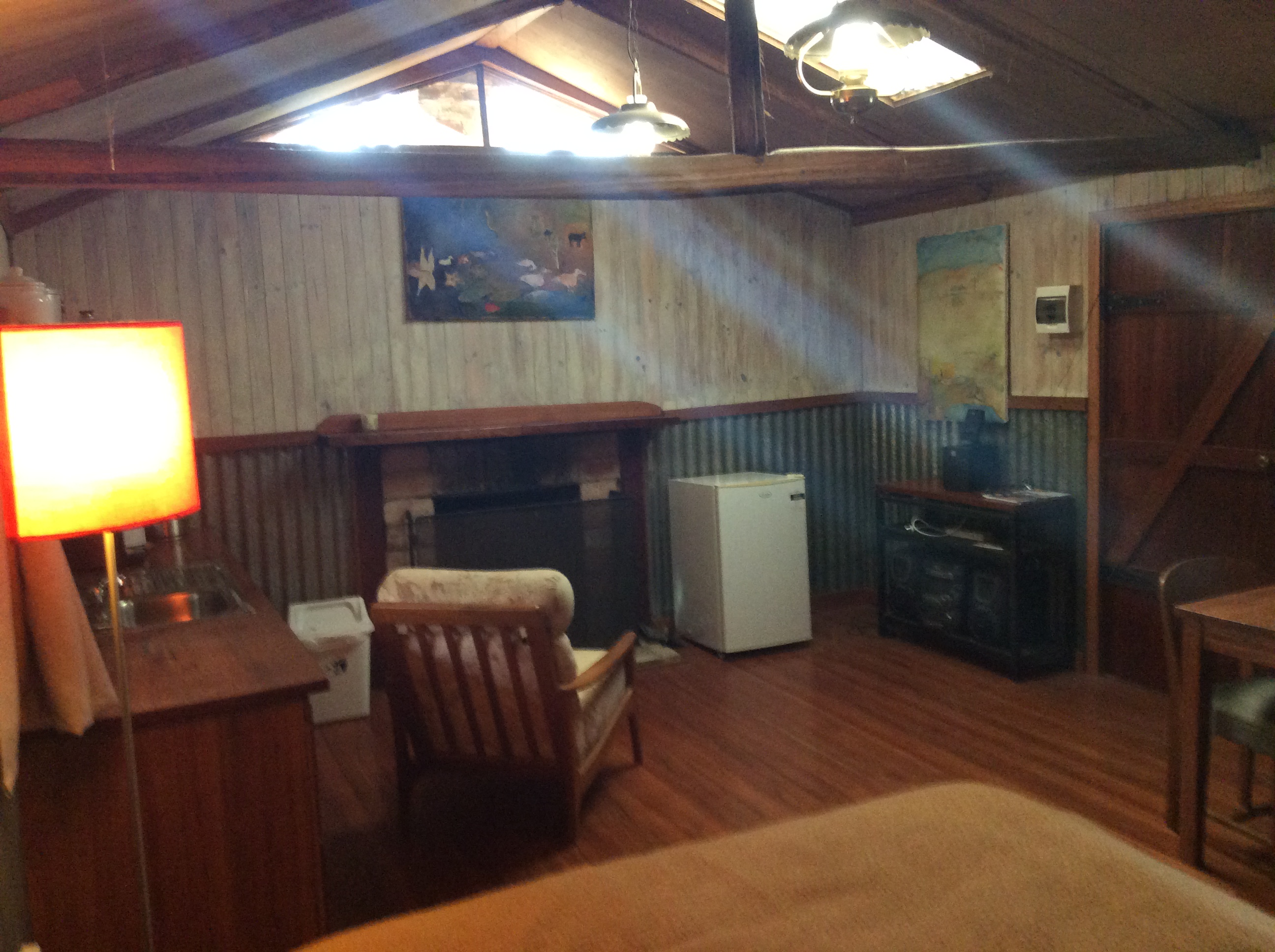 Open fire place