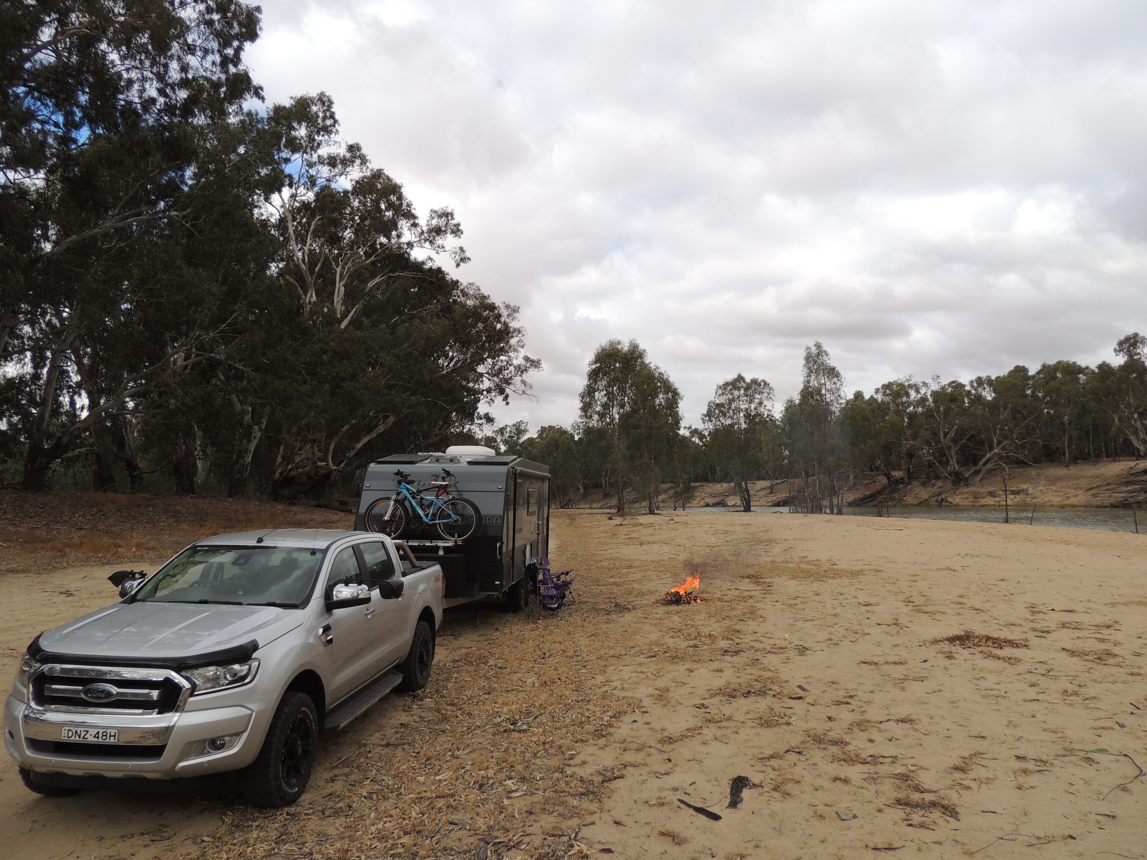 Campsites on the River