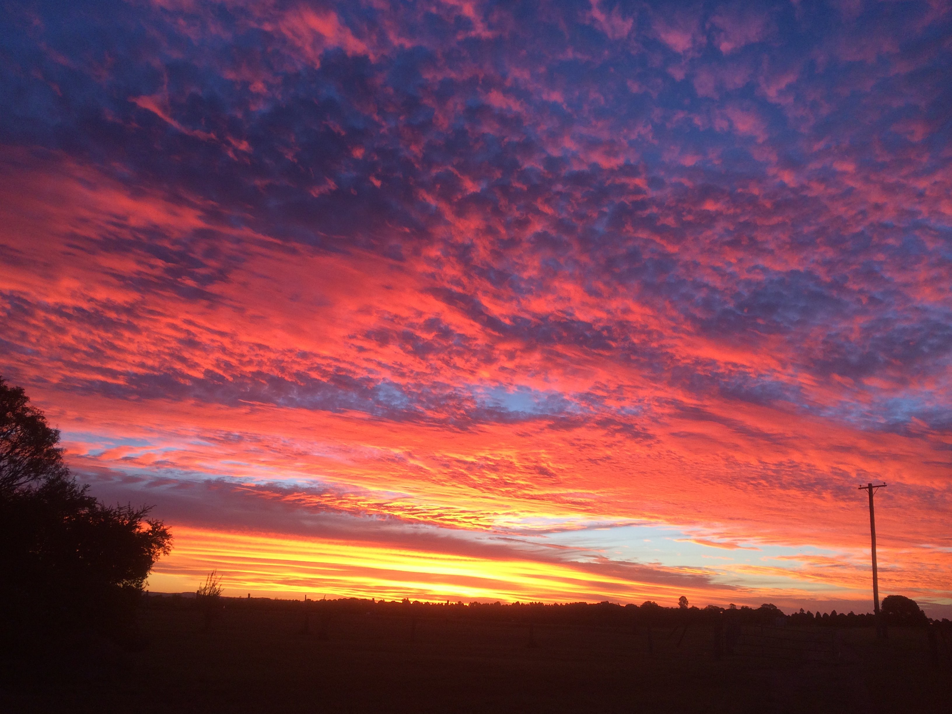 Great sunsets to experience.