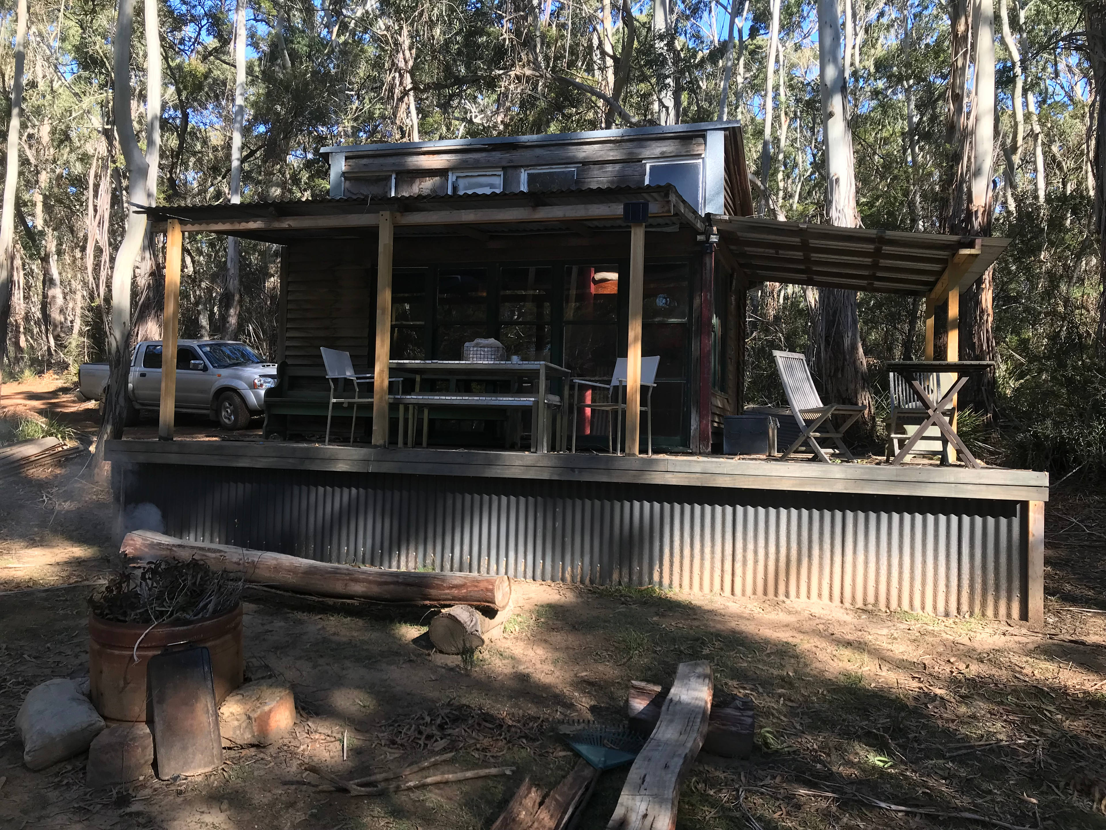 Rustic River Shack available