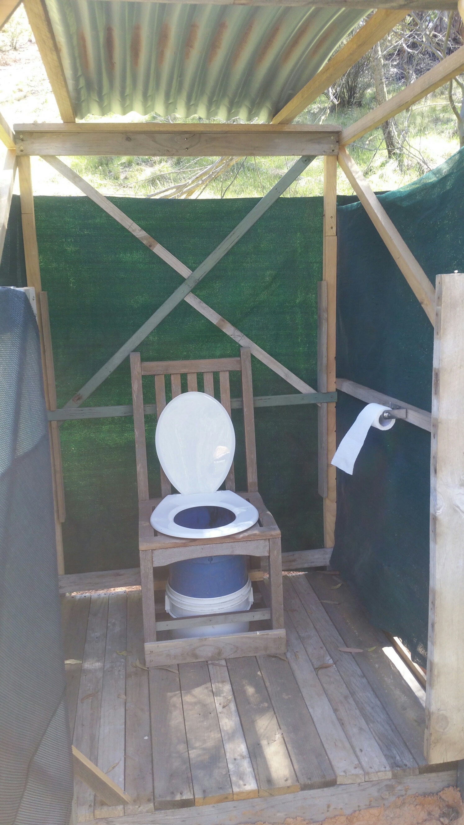 Pit toilet