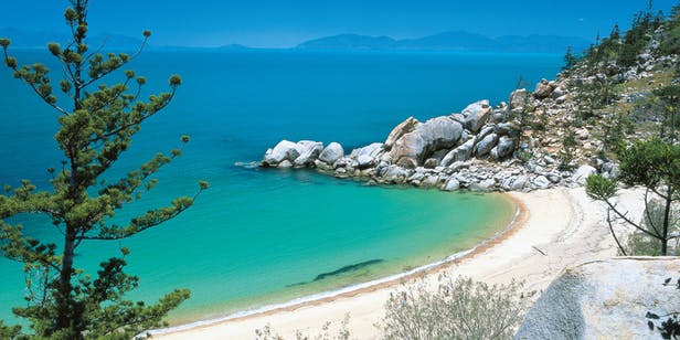 Just a short walk to this spectacular secluded beach .....