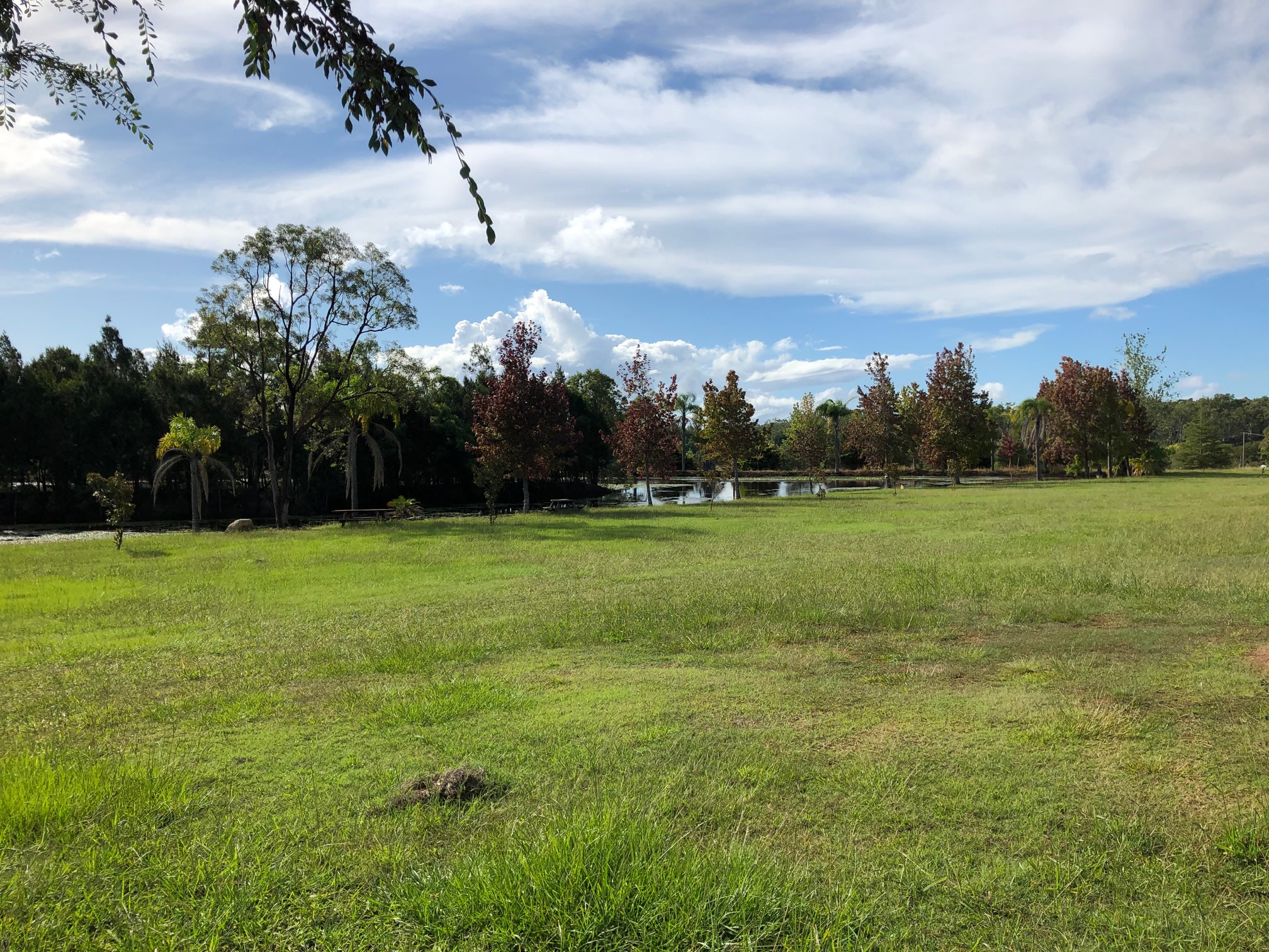 One of the camping spaces