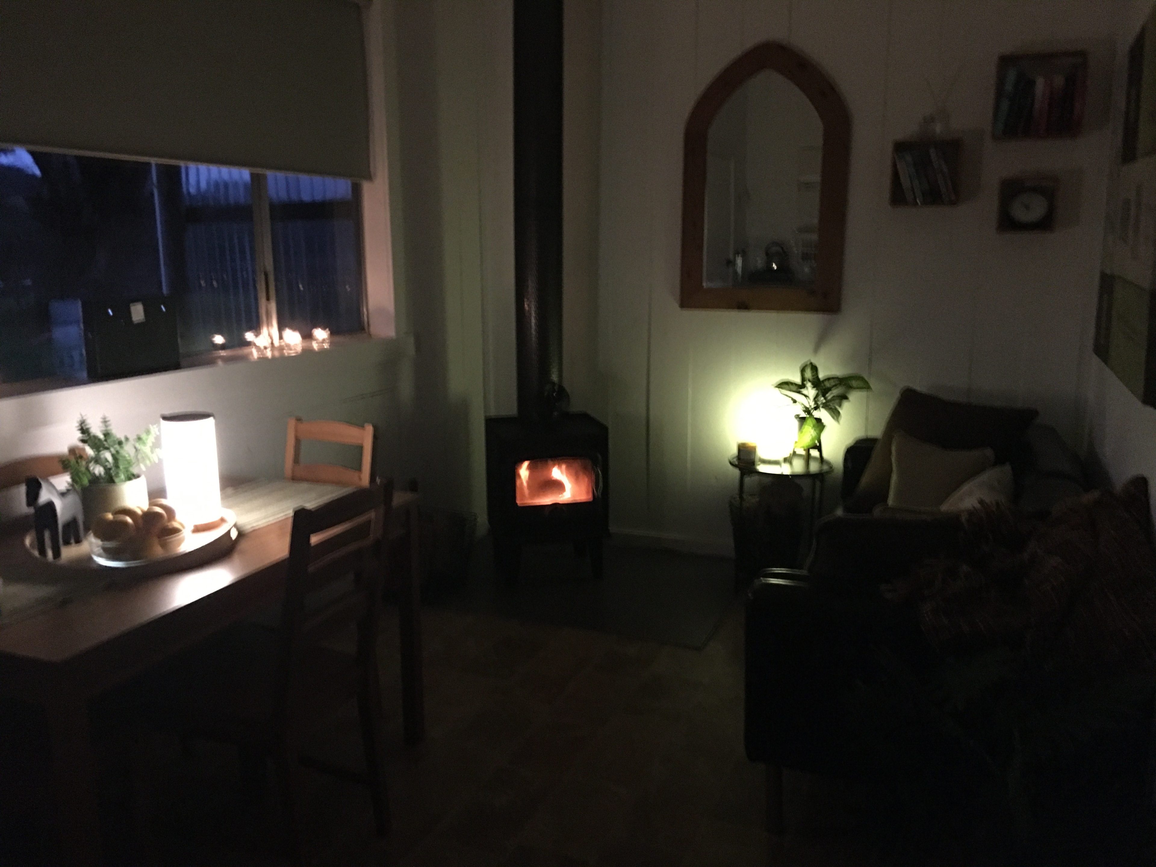 Candlelight in the Love Shack