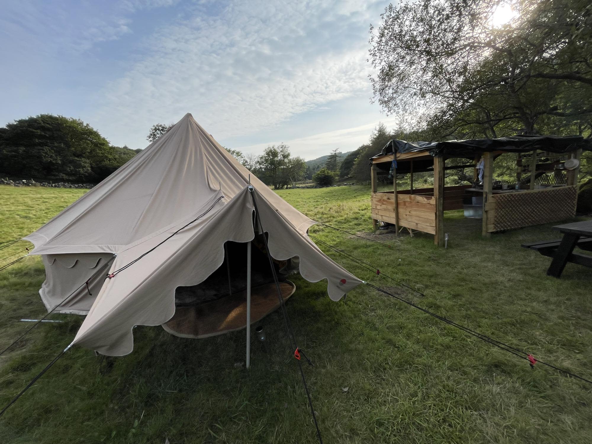 Paulo's Pitch - Bell tent