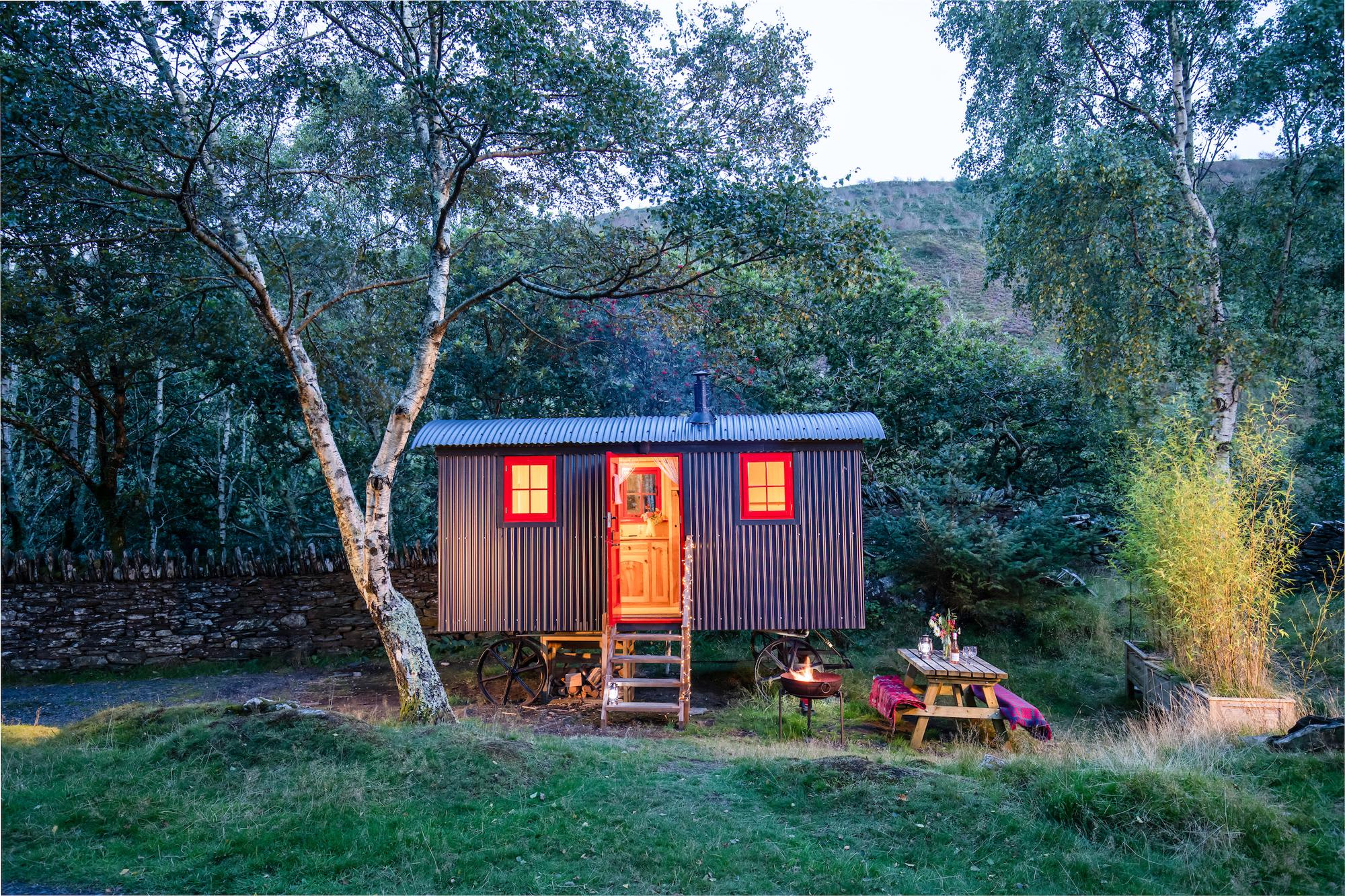 Graig Wen Jones the Shepherd's Hut