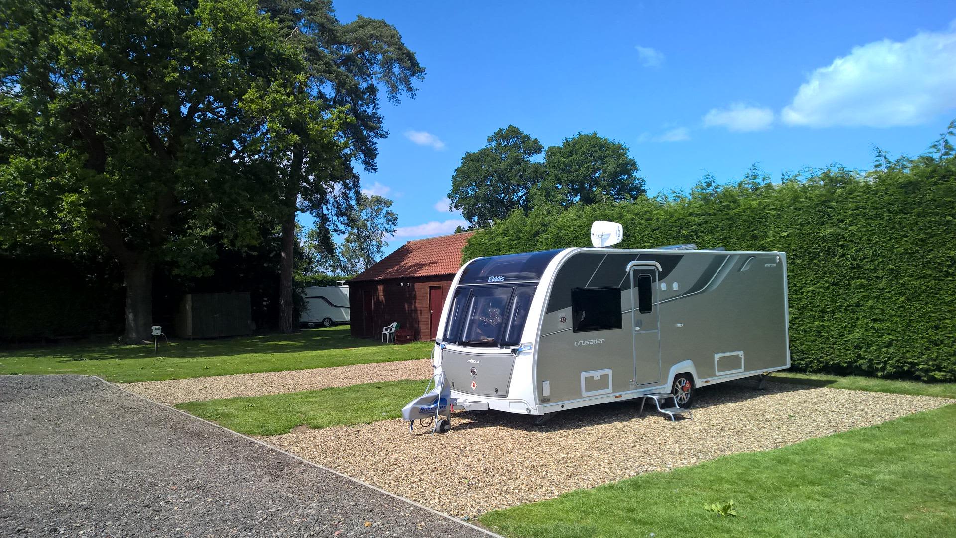 Hardstanding Gravel/Grass Touring Pitch