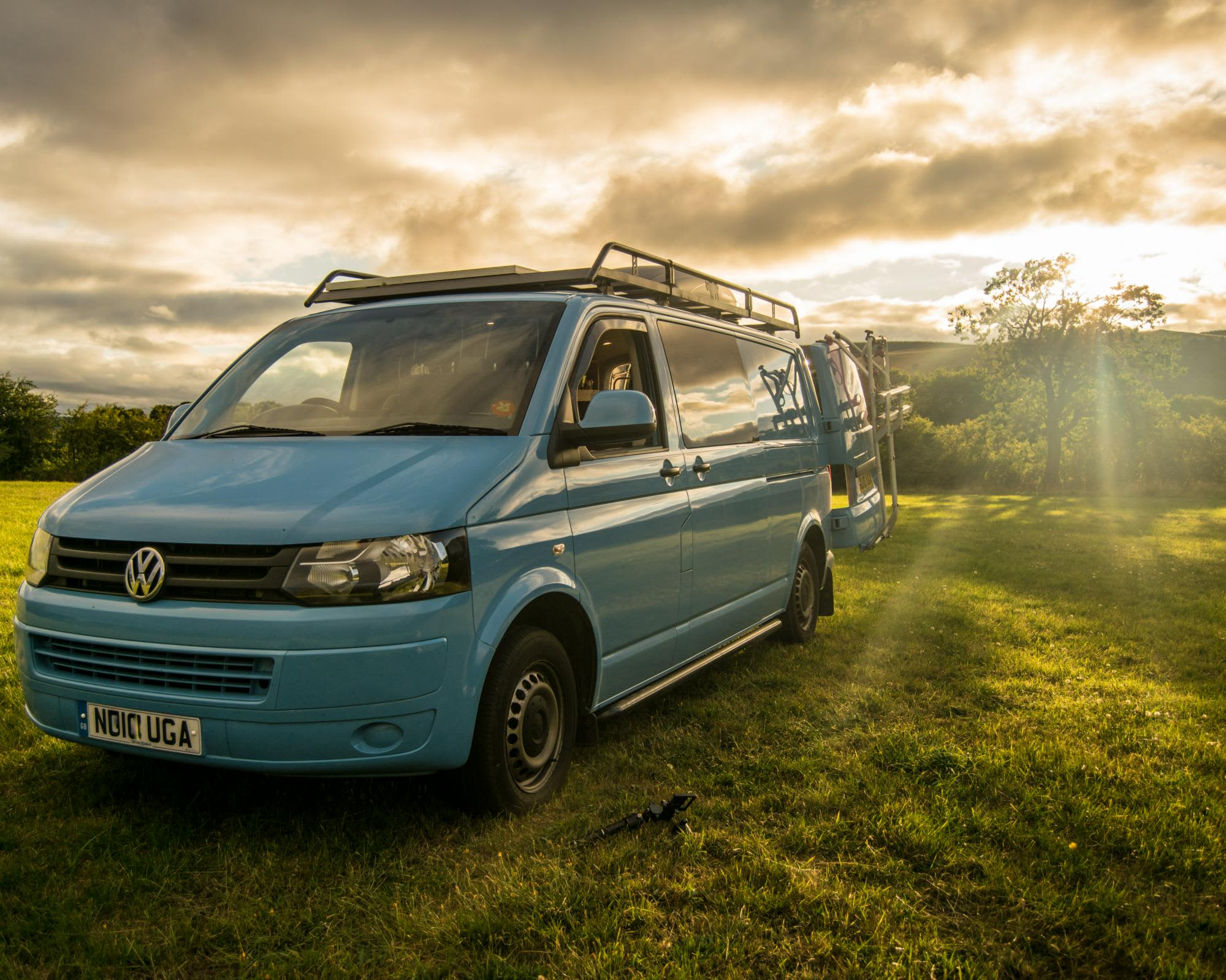 Campervan Pitch Up