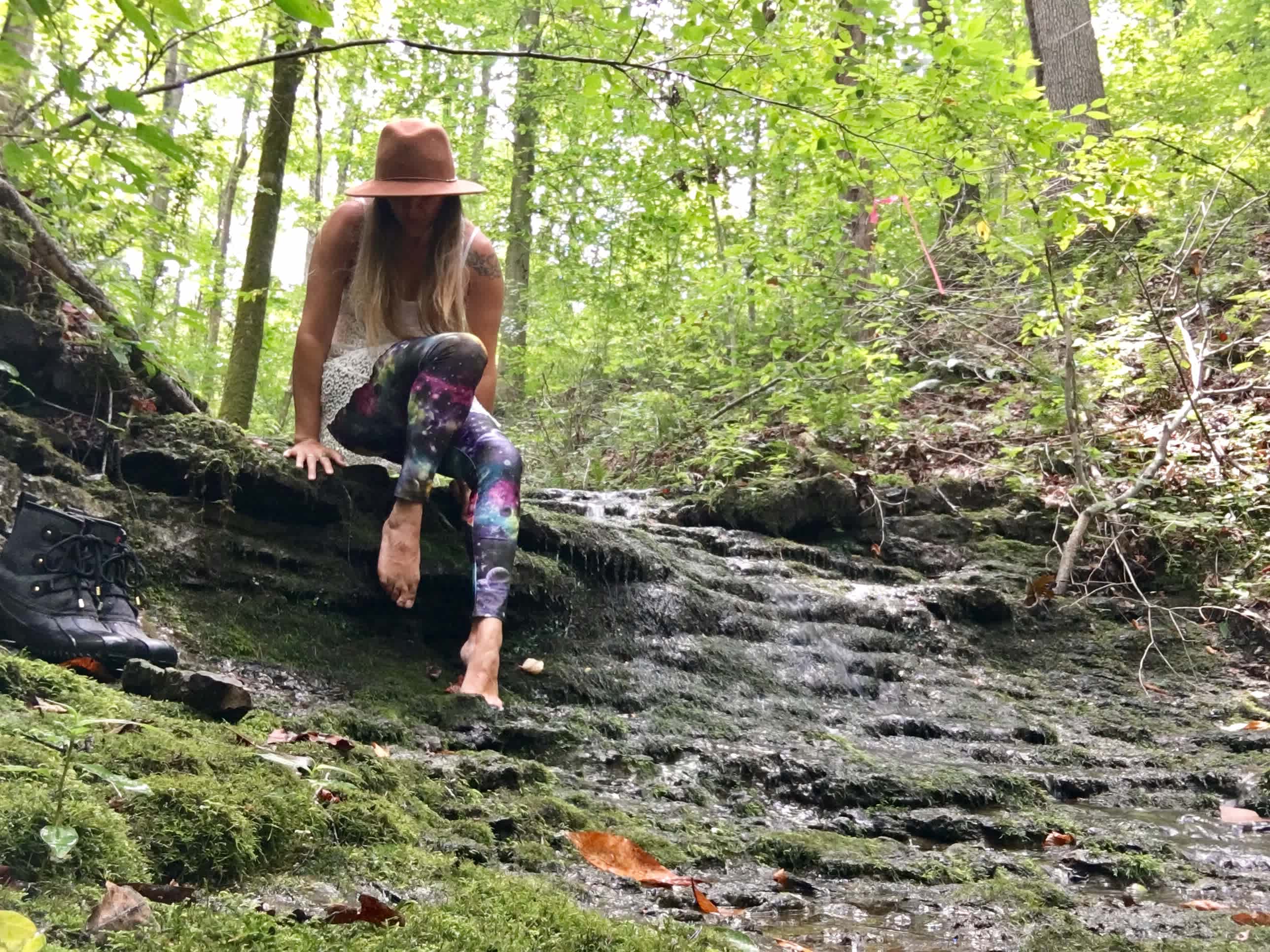 Escape the summer sun under the shady tree canopy and lose track of time exploring the cascades.