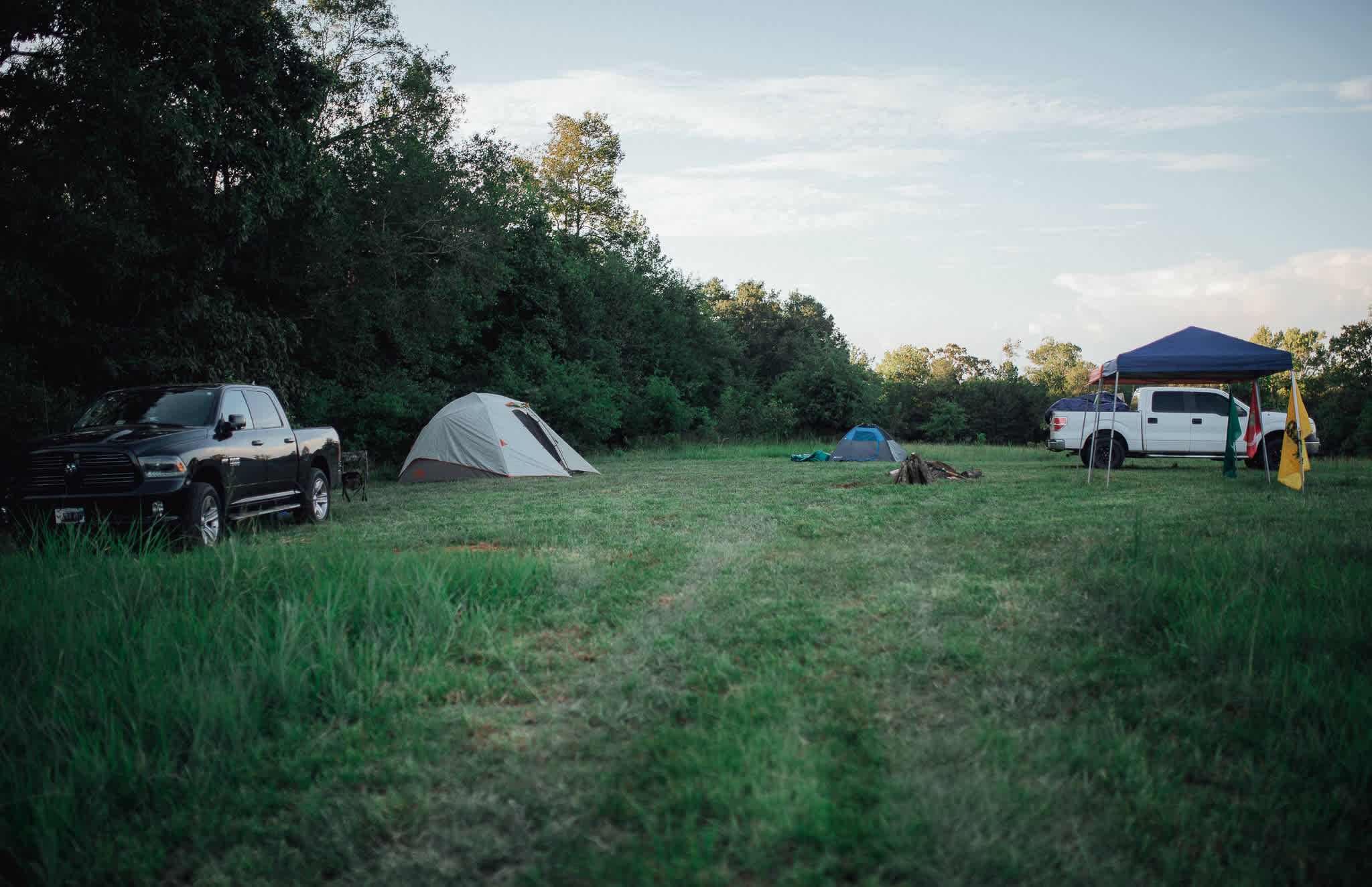 Our camping neighbors at the Grassy Knoll