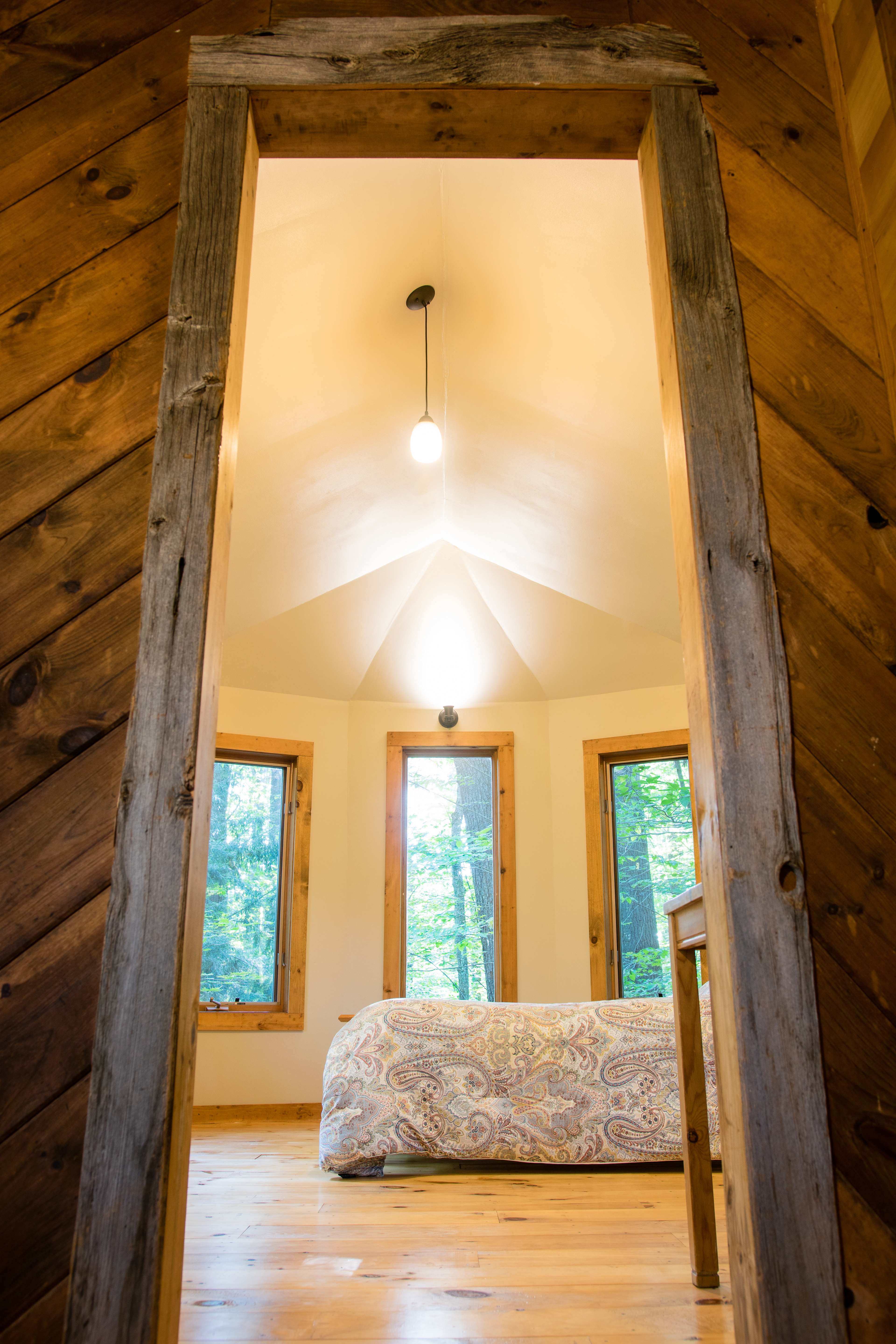Fantastic views from the bedroom.