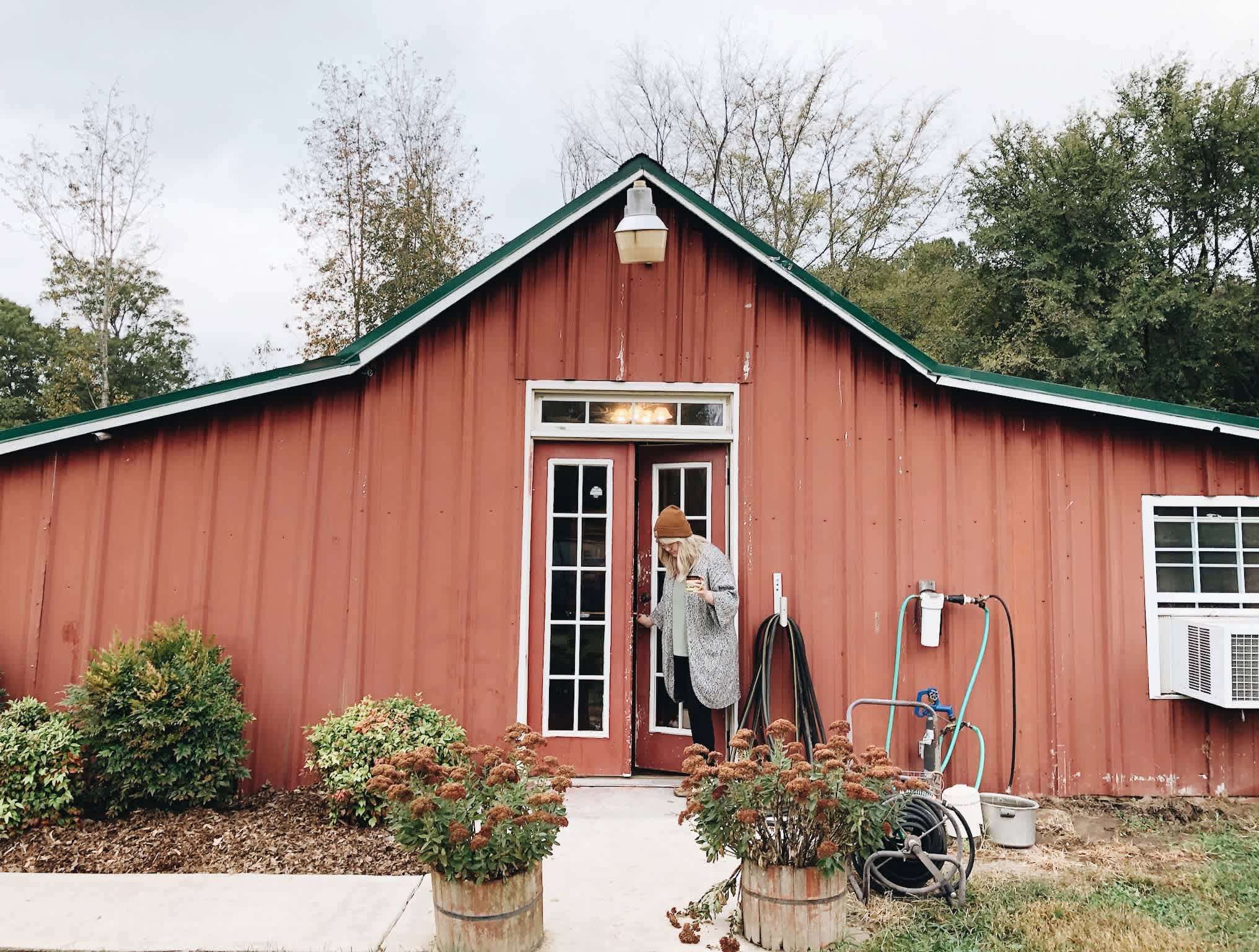 The cabin was built out of a former pole barn and served as a residence and retreat for the property owners.