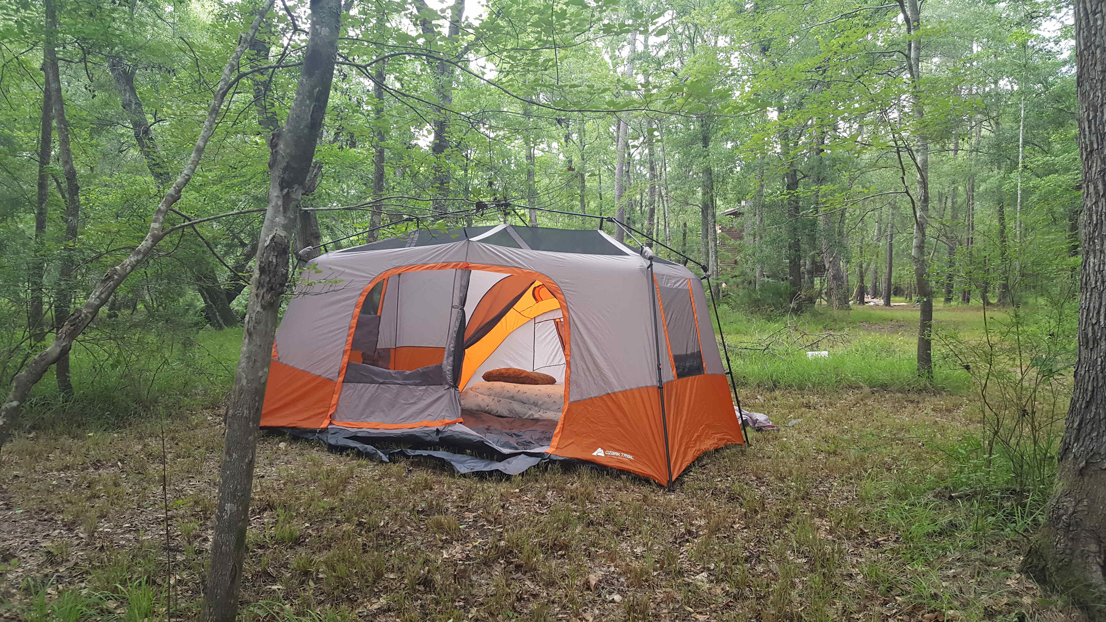 This is camping in a big way!