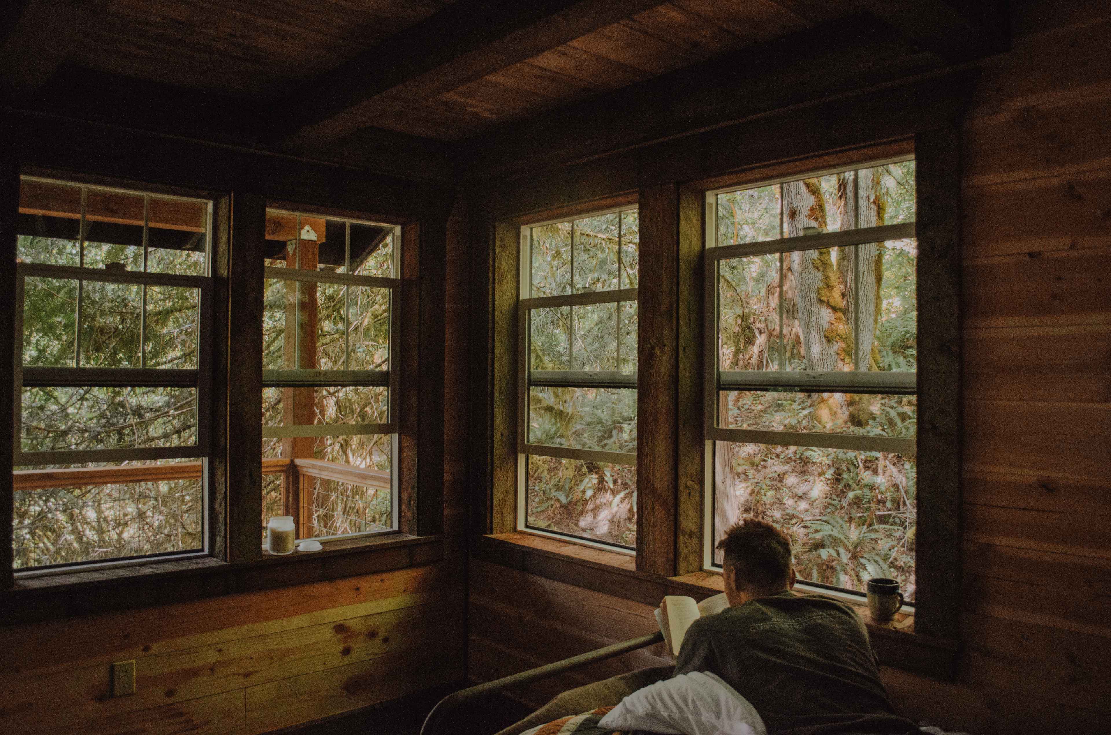 Peaceful. 