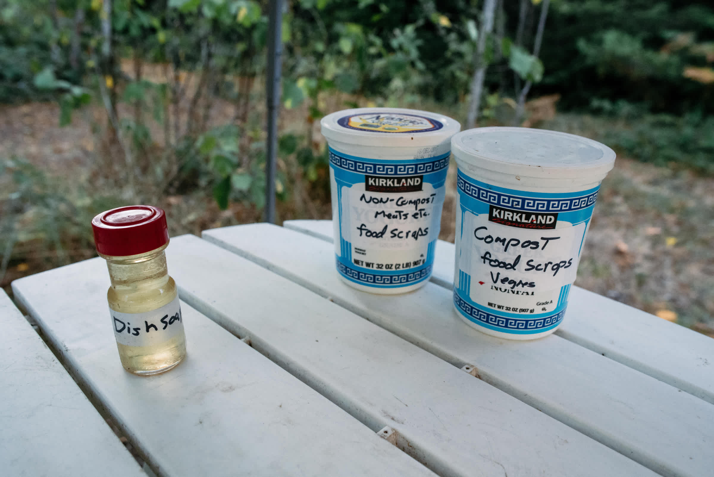We were also provided with potable water, soap, a firepit (when the fire ban isn't in effect), clean compost toilets, and places to deposit trash. Definitely makes for a very comfortable and easy situation.