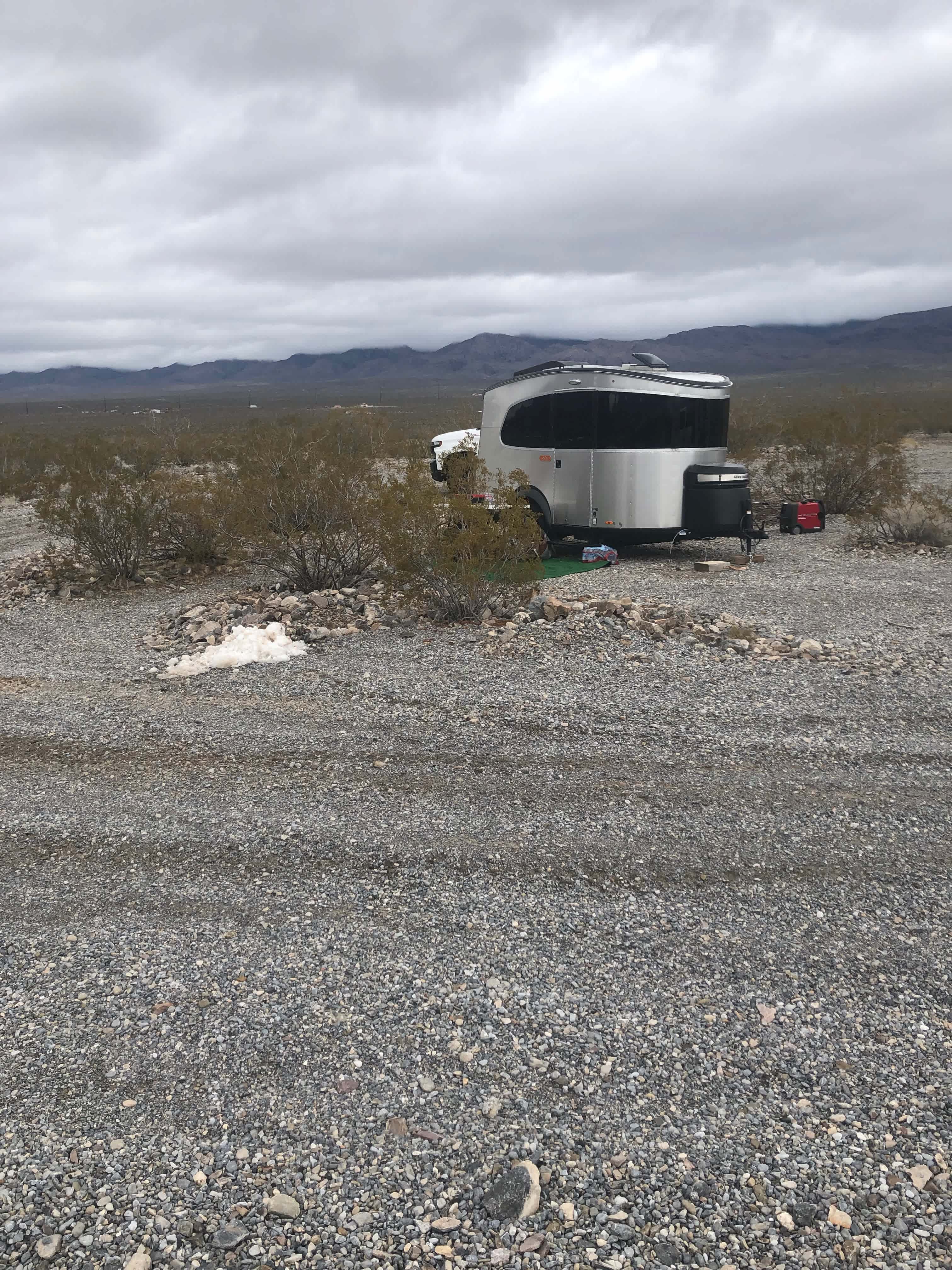 Small site in middle of property.