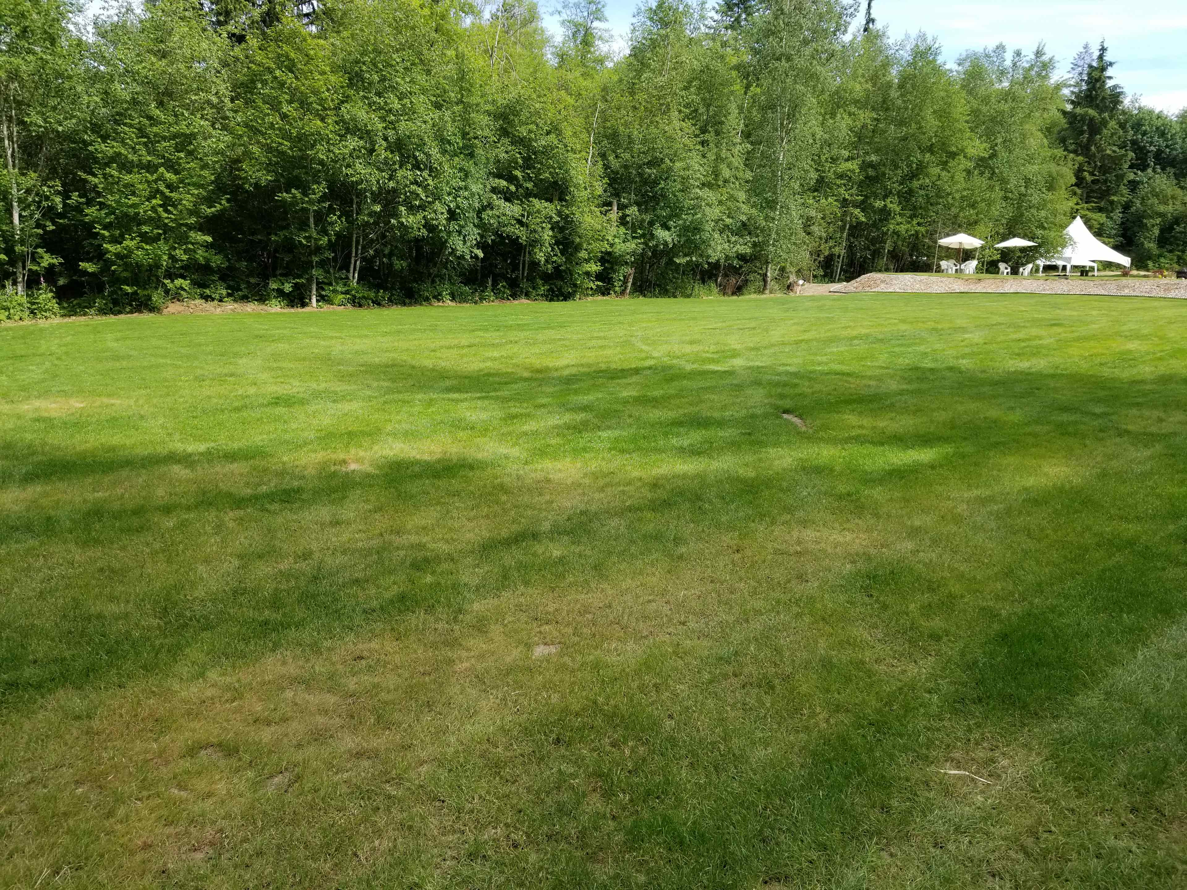 Parking and camping area