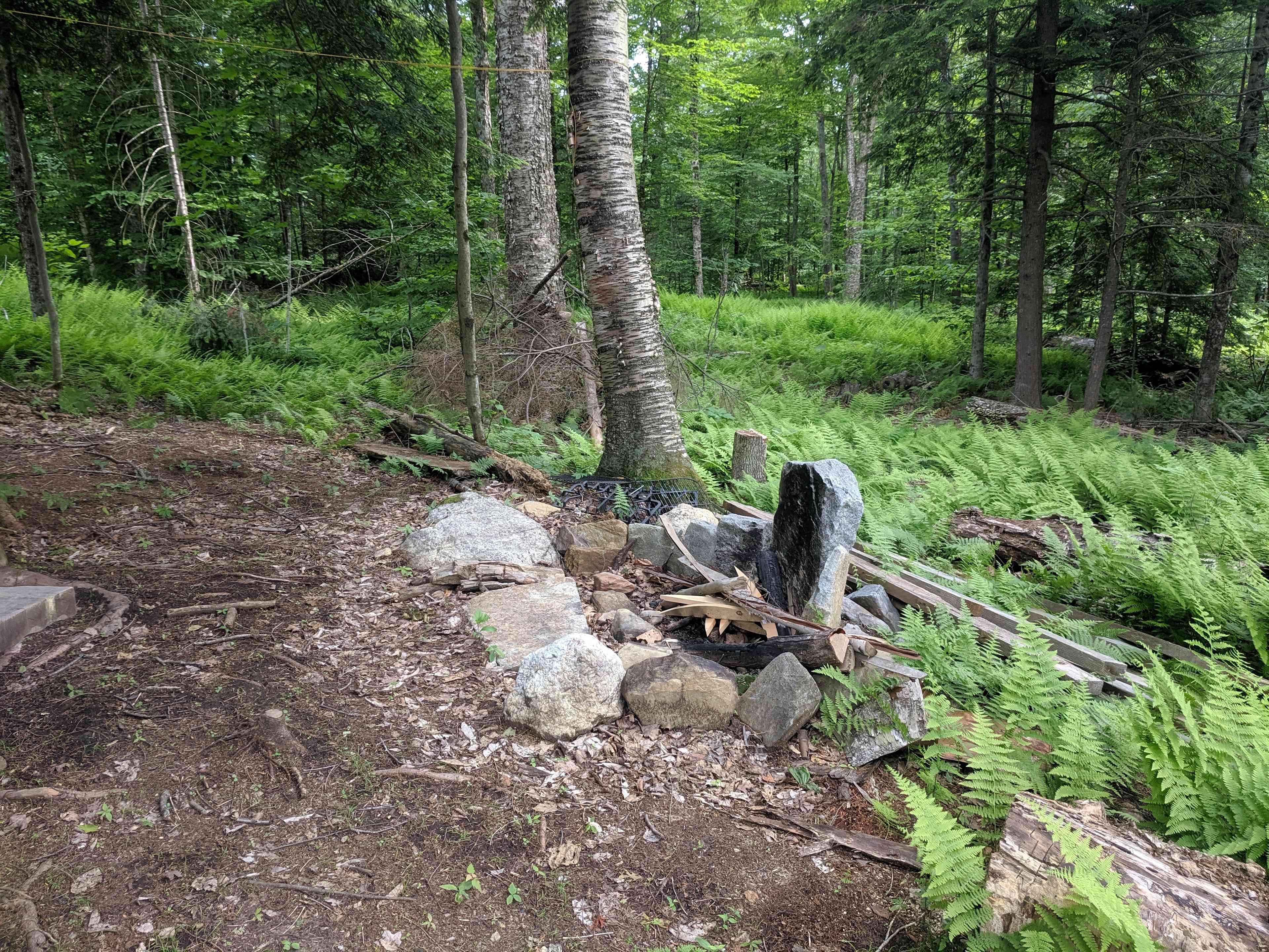 Secluded Back Country Camping