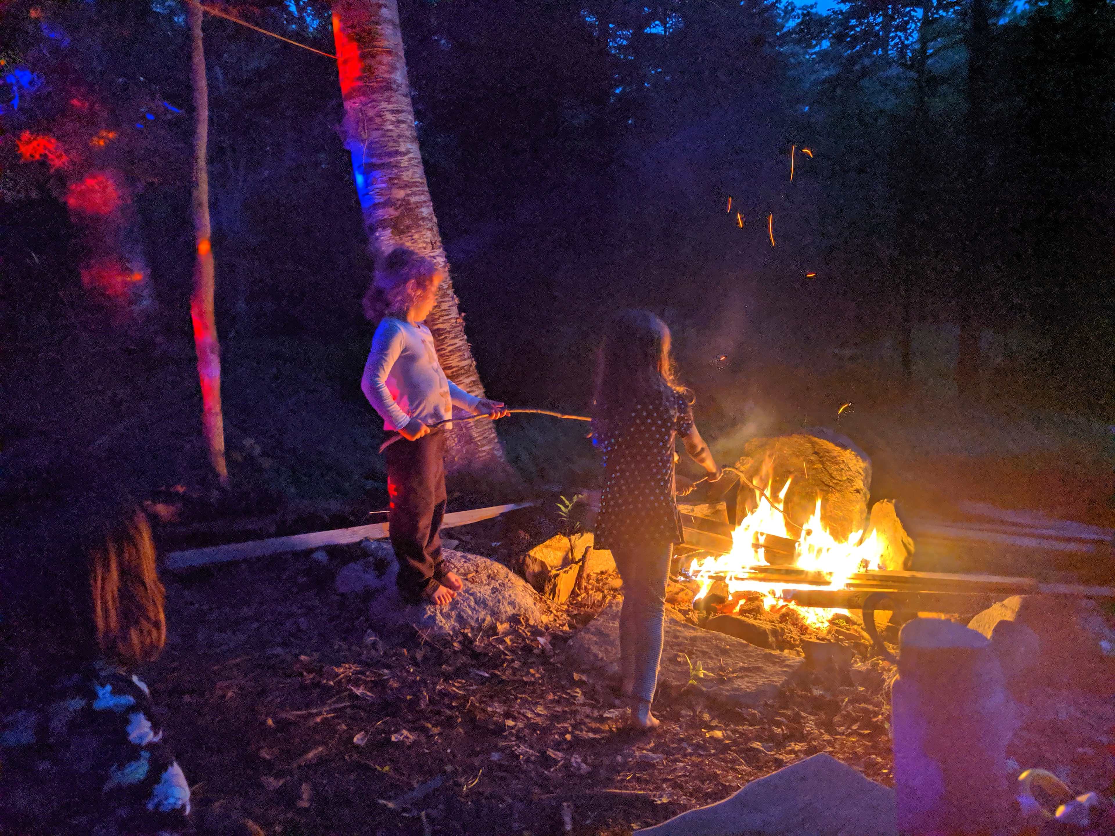Secluded Back Country Camping