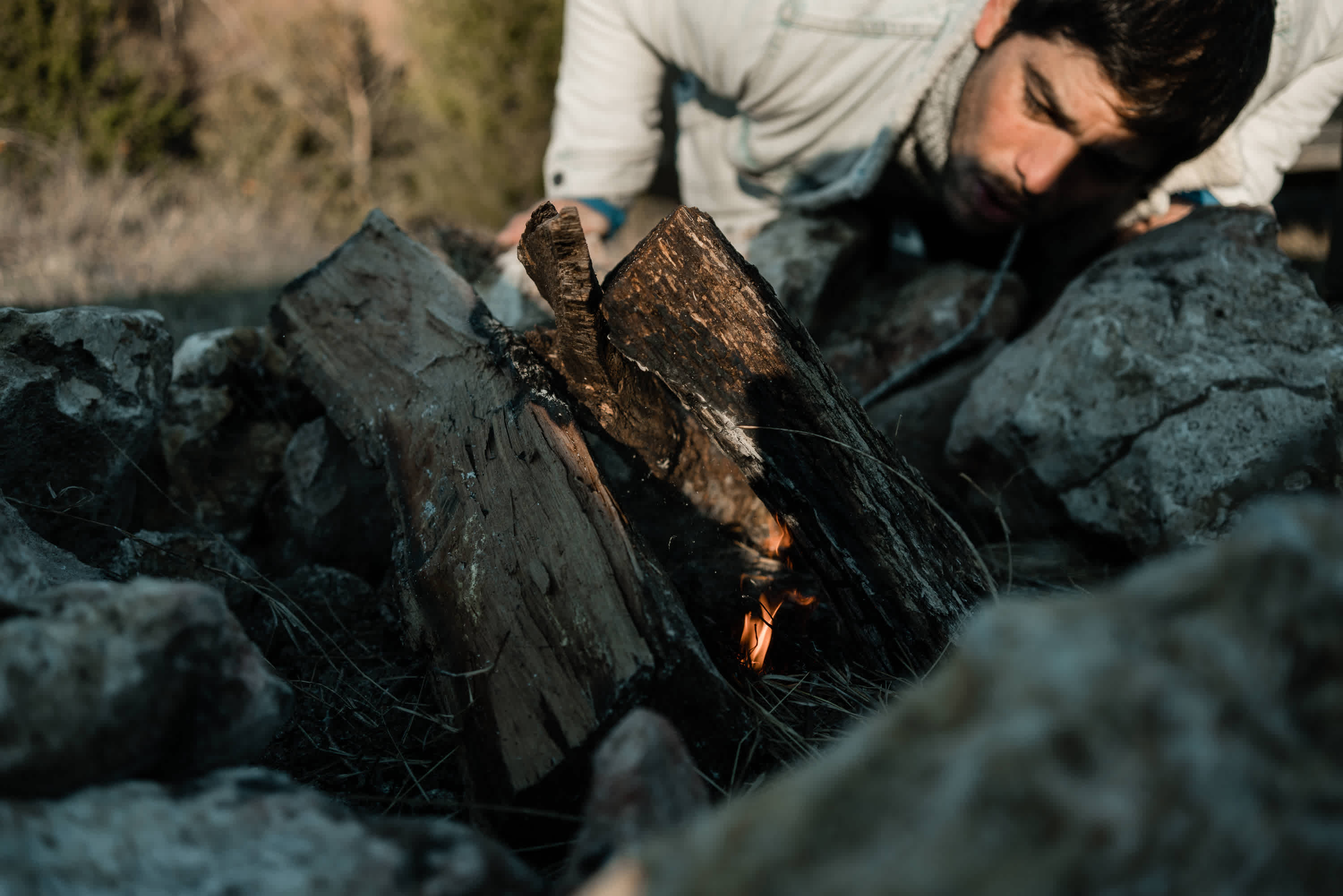 Fire rings and firewood provided for campers and those chilly nights