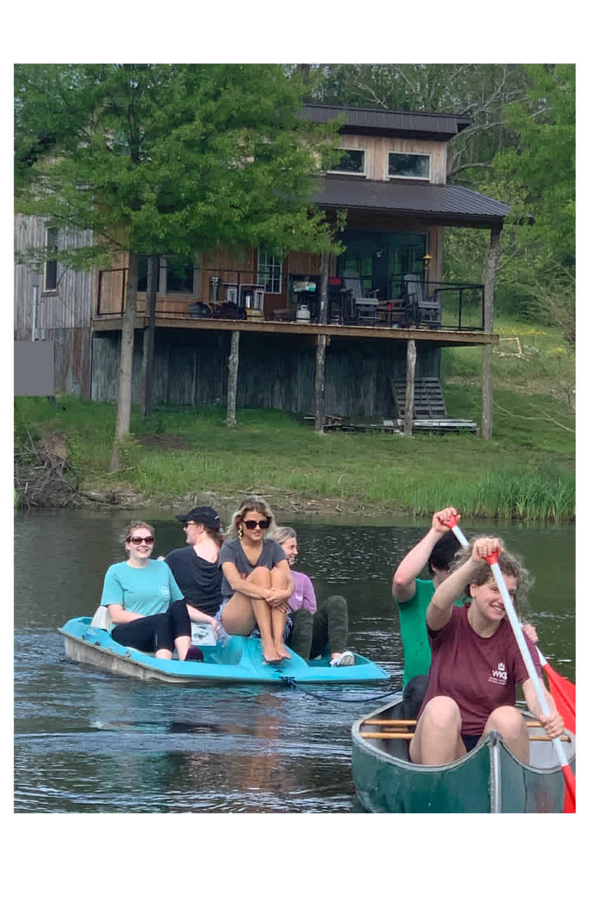 Some great girls having fun on the lake