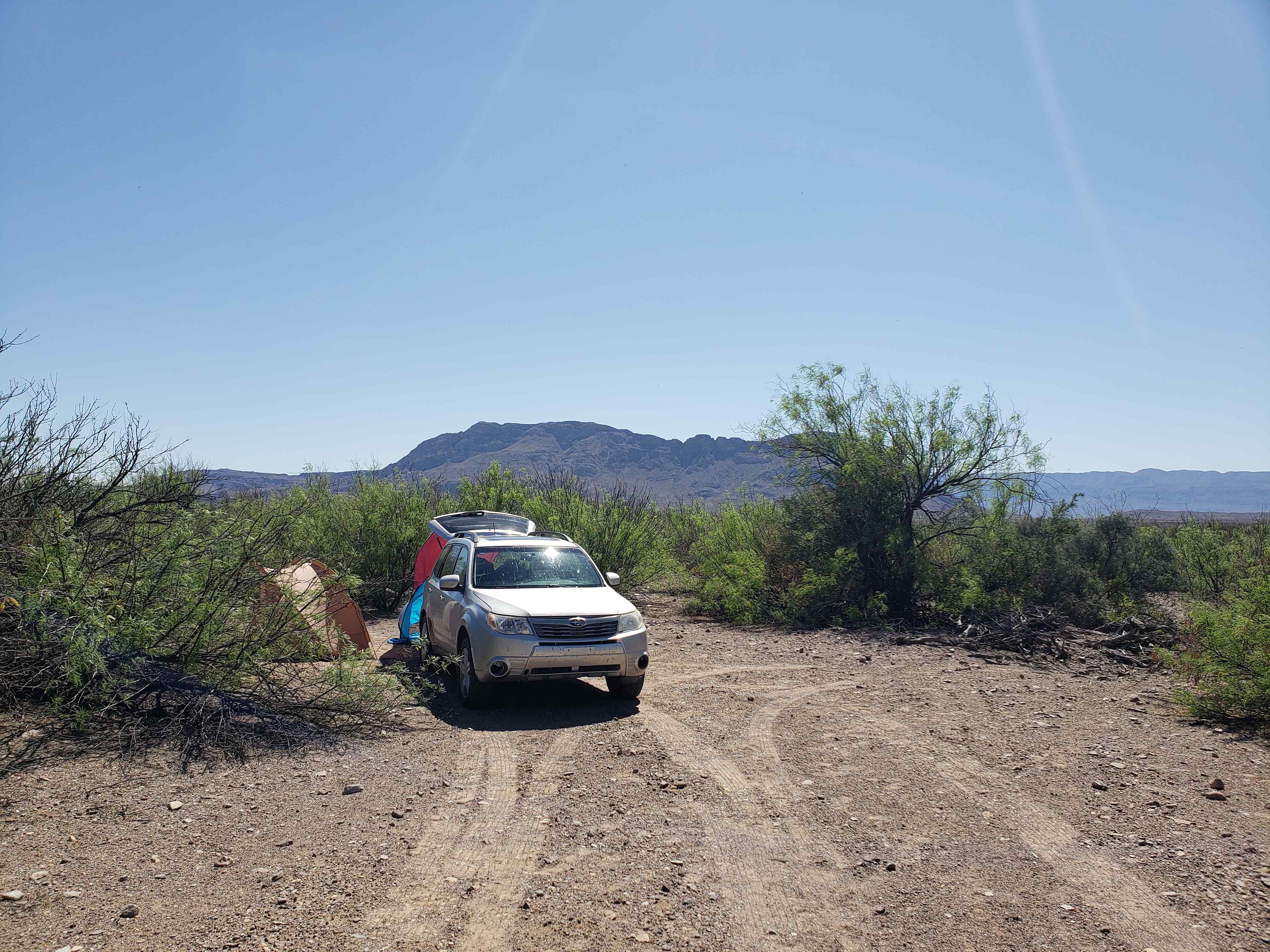 Drive up campsite