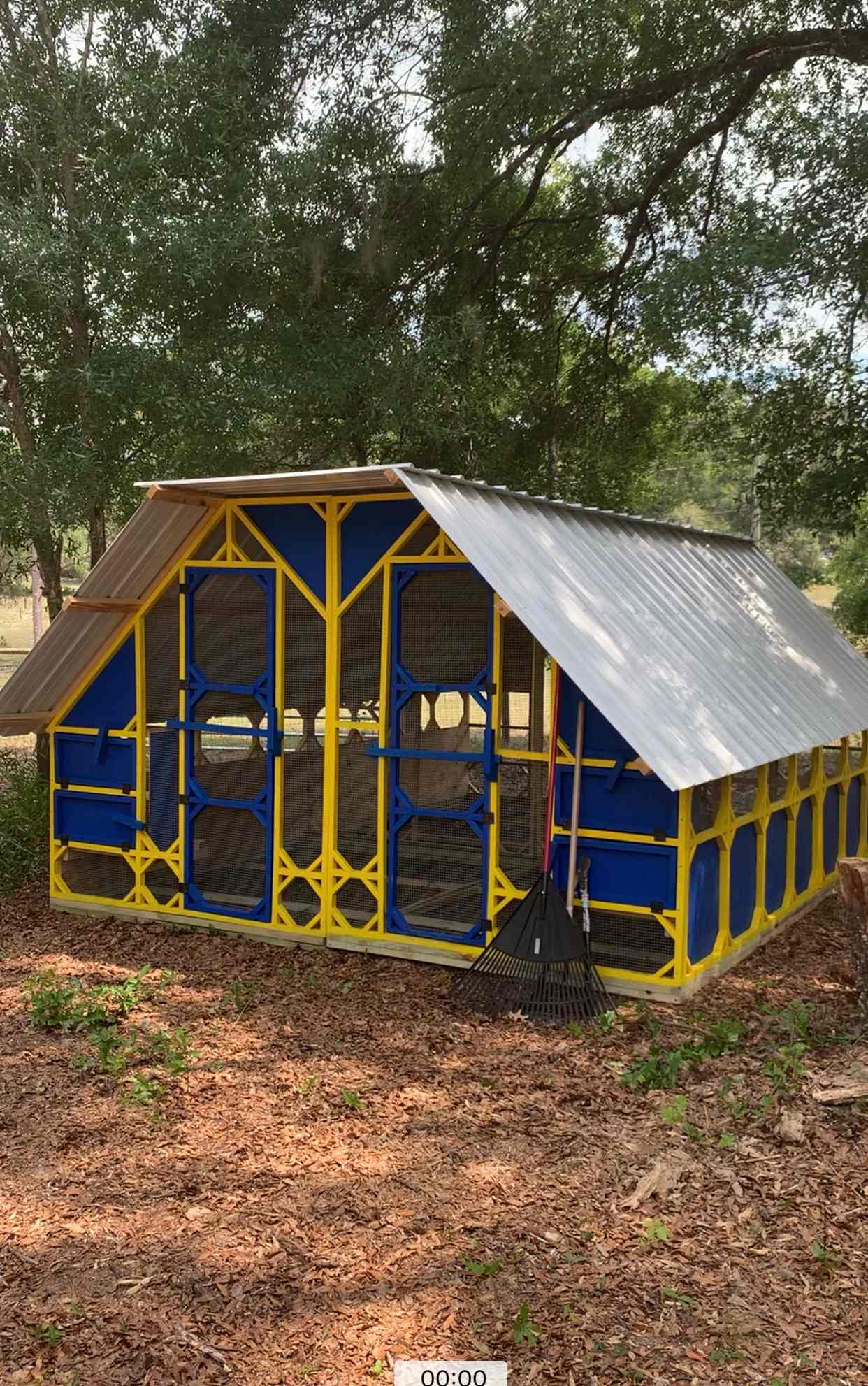 huge chicken coop