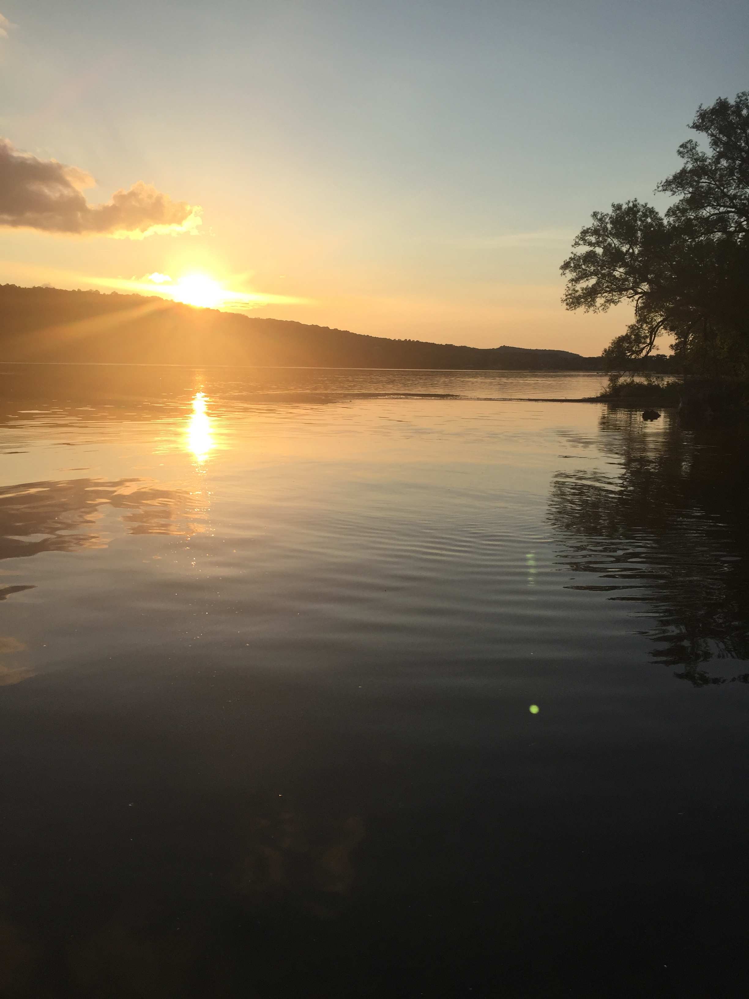 Otisco Lake unique park setting