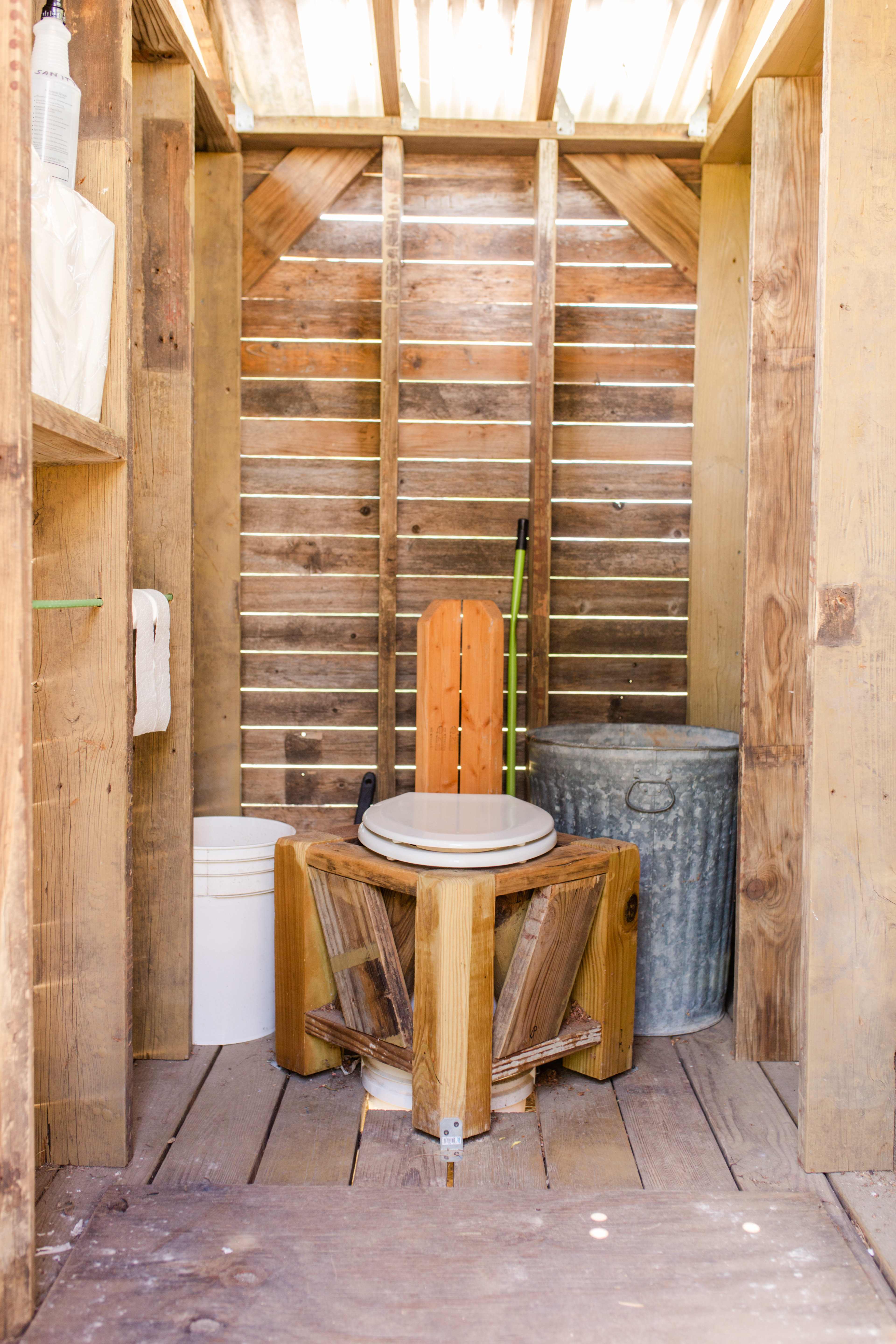 Composting toilet. :)