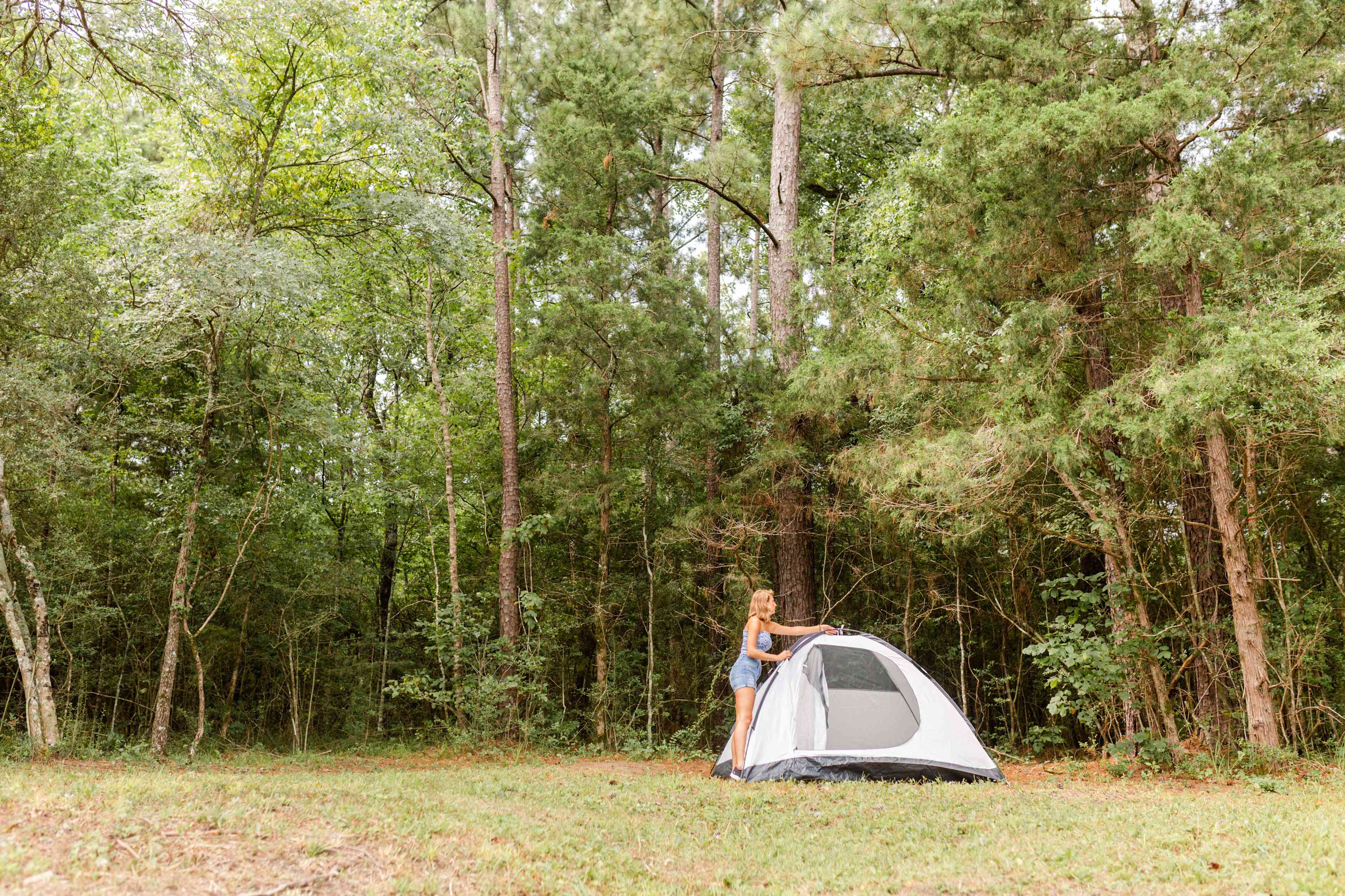 Surrounded by trees, this place boasts privacy and a quiet, relaxed experience.