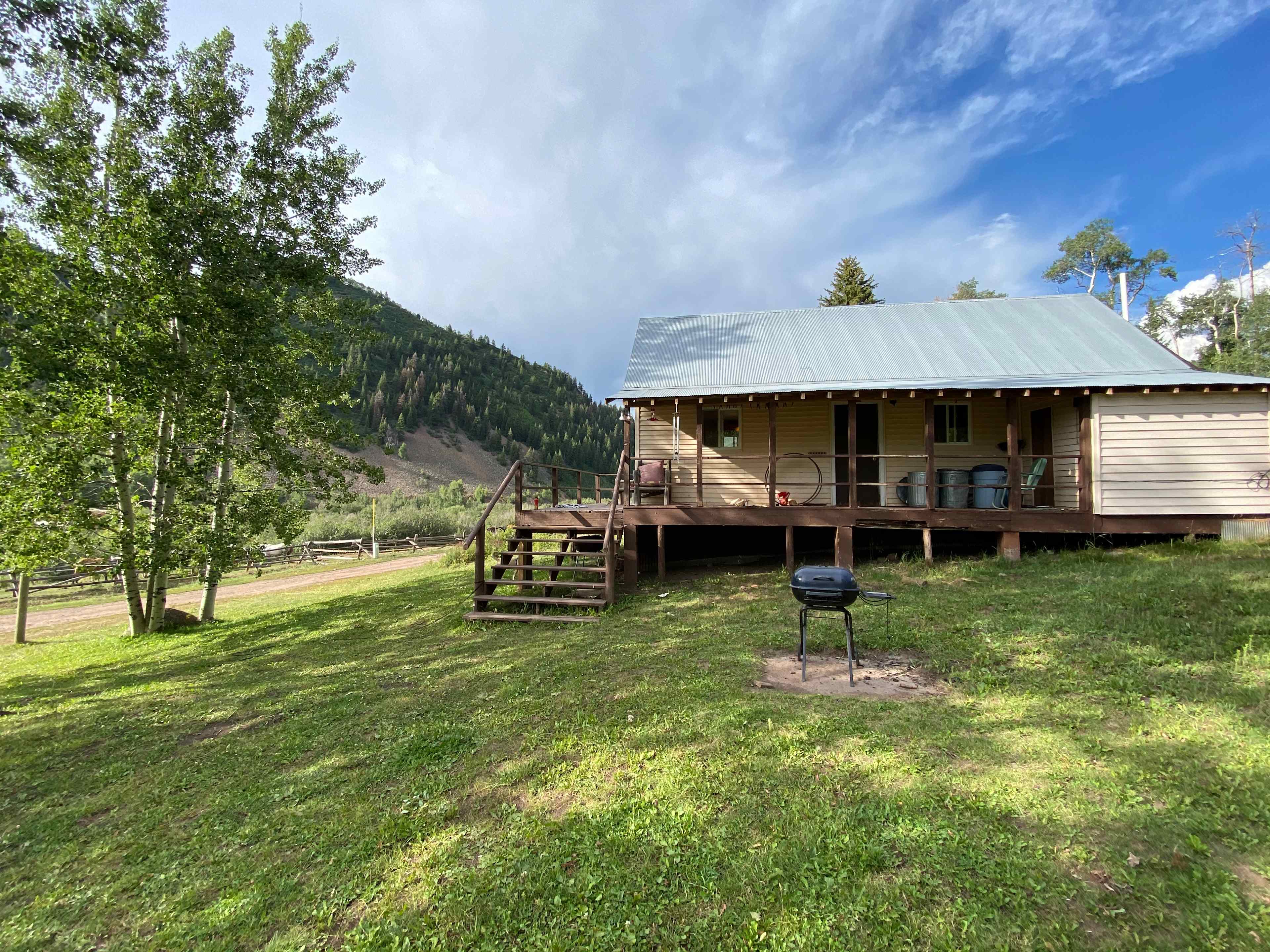 Cabin on the river at Welder Ranch