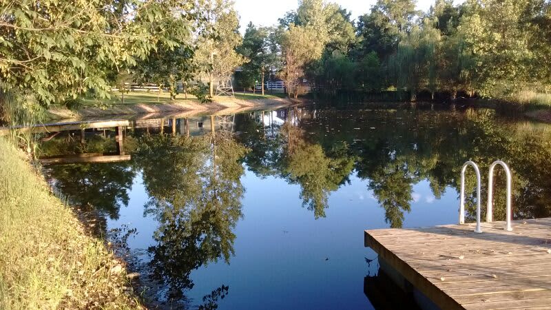 3/4 acre fishing pond