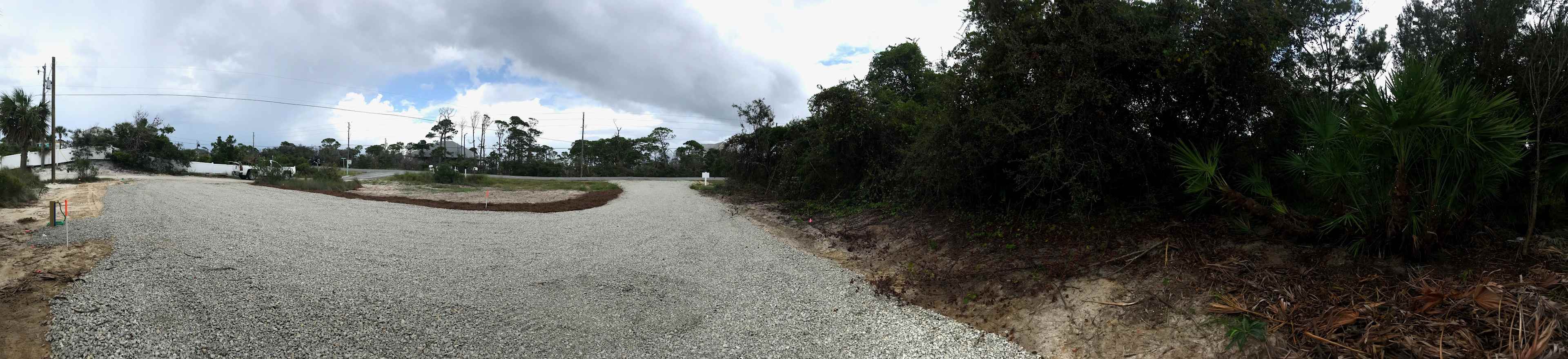 Spacious lot.