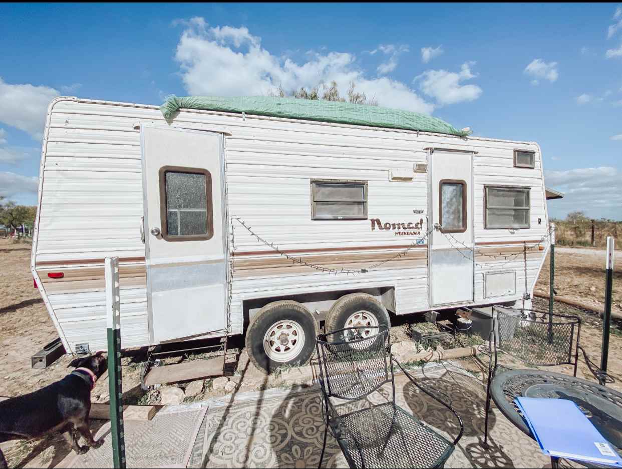 This was our site. Basic but a fun time! 