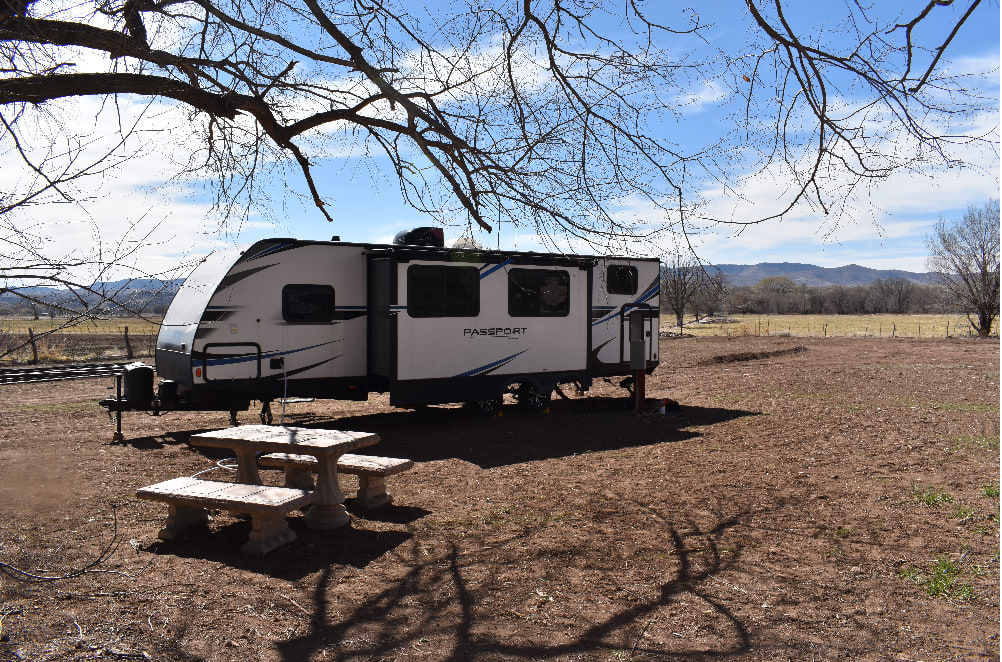 campsite #2, still waiting for the grass to come in...